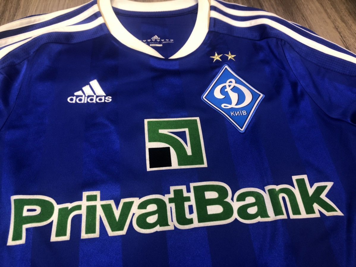 Adidas Dynamo Kiev 11/13 player issue L/S away #7 Shevchenko Size US M / EU 48-50 / 2 - 4 Thumbnail