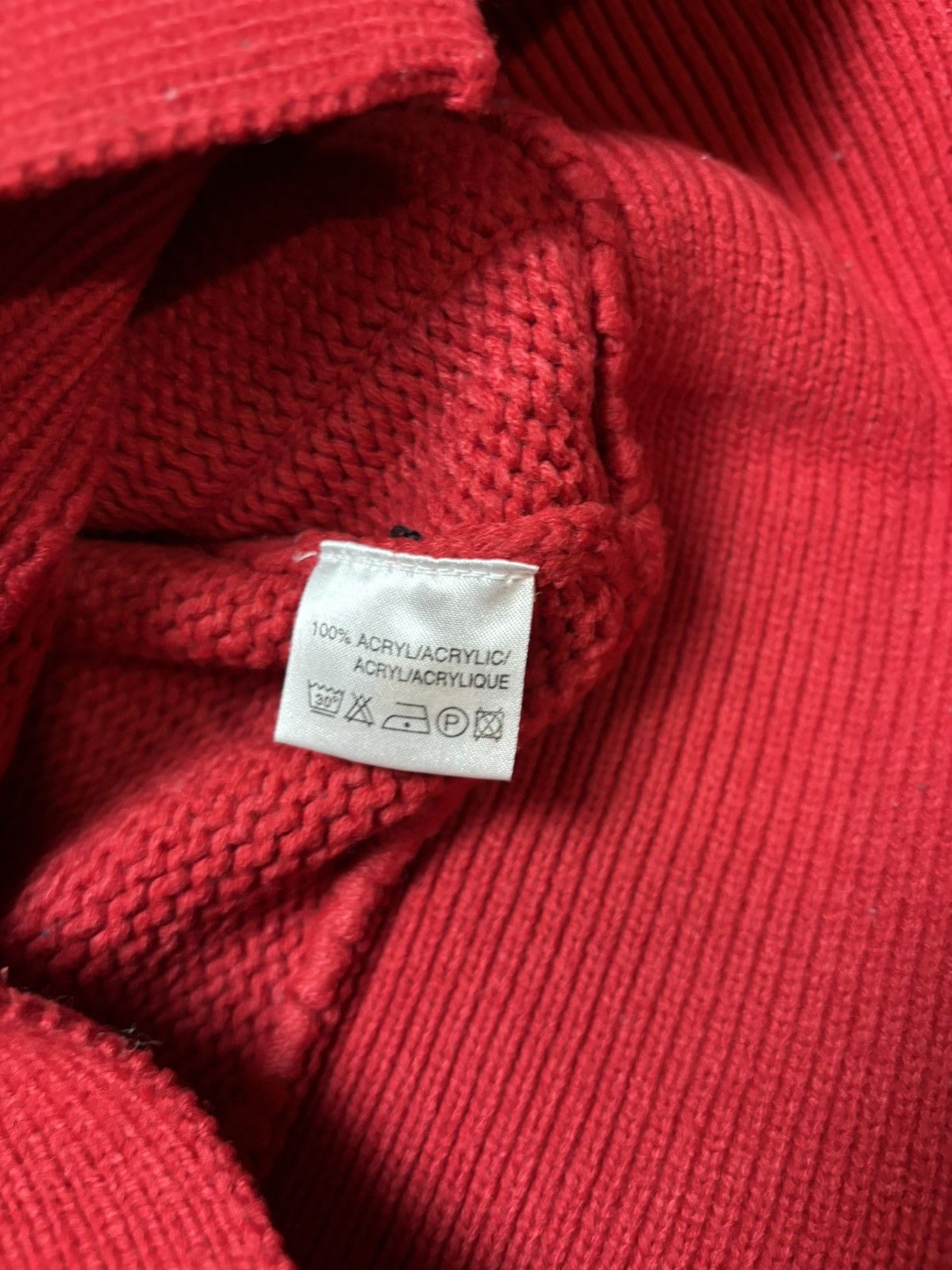 Designer × Japanese Brand × Vintage Vintage japanese Wonder Woman Cardigan Knit Red sweater Size S / US 4 / IT 40 - 6 Thumbnail