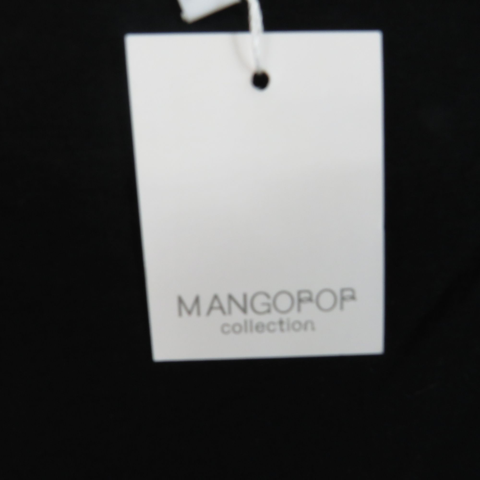 Other Mangopop Women's Long Sleeve Black V-Neck Bodysuit Medium NW Size M / US 6-8 / IT 42-44 - 4 Thumbnail