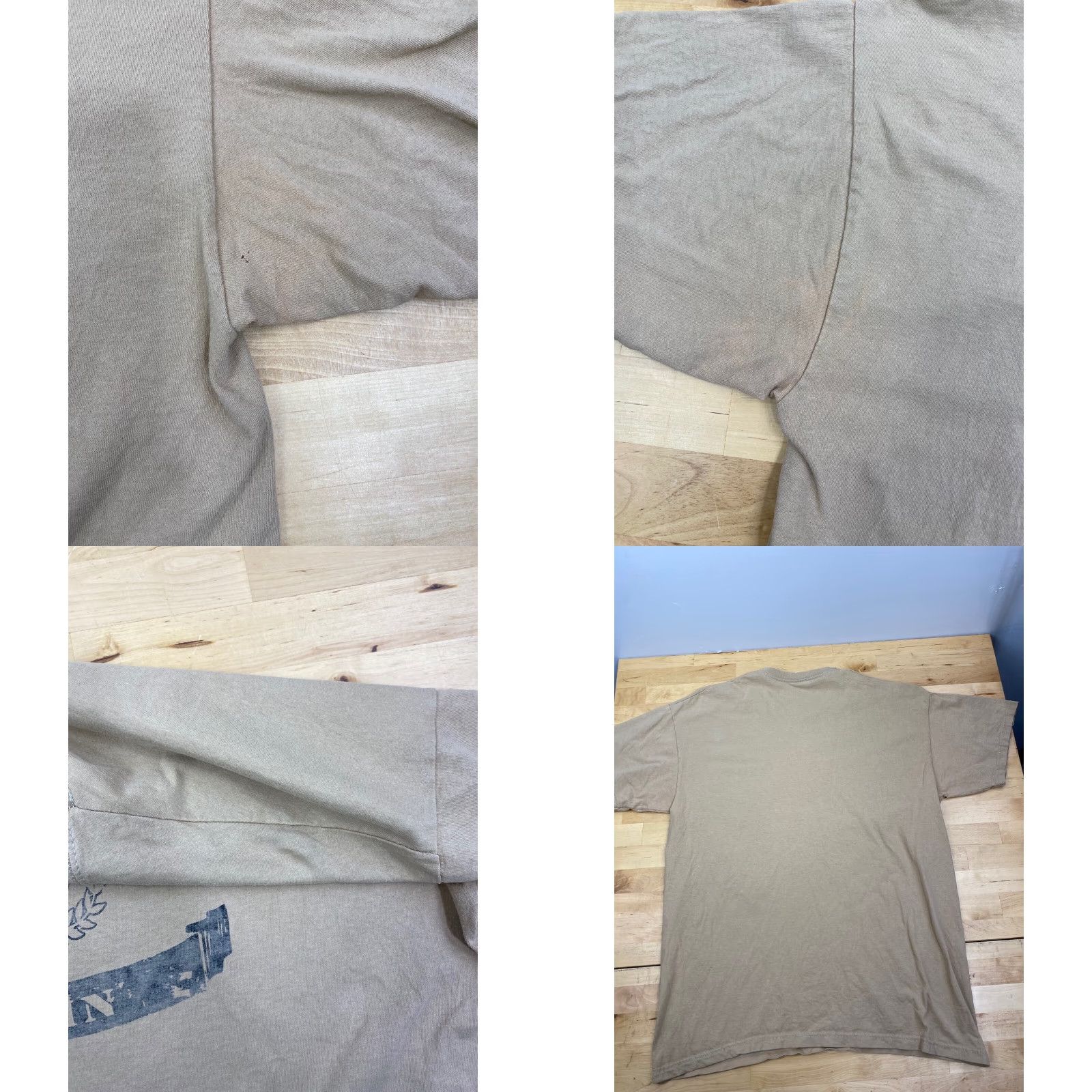 Fruit Of The Loom VINTAGE Fruit of the Loom T-Shirt Men Beige Brown The City of Dublin Travel 3409 L Shirt Size US L / EU 52-54 / 3 - 8 Thumbnail
