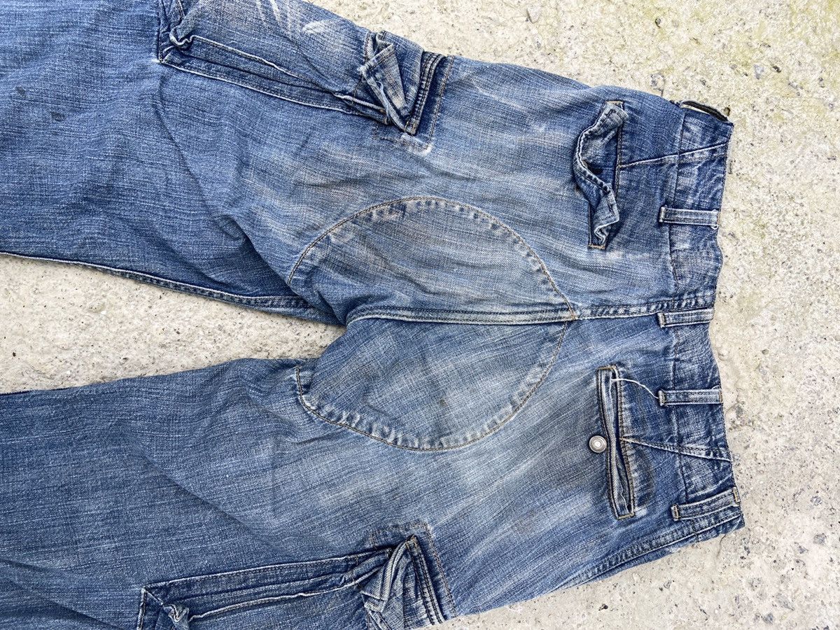 Japanese Brand × Johnbull × KOJIMA GENES Baggy Johnbull Cargo Denim Size US 30 / EU 46 - 13 Thumbnail