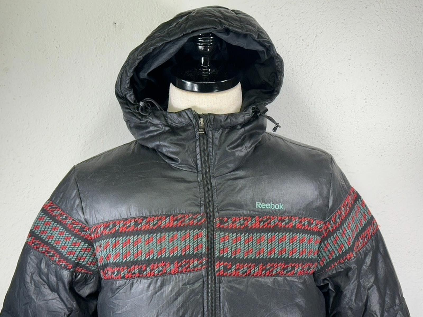 Reebok Reebok Women's Small Black Long Sleeve Puffer Jacket Size S / US 4 / IT 40 - 2 Thumbnail