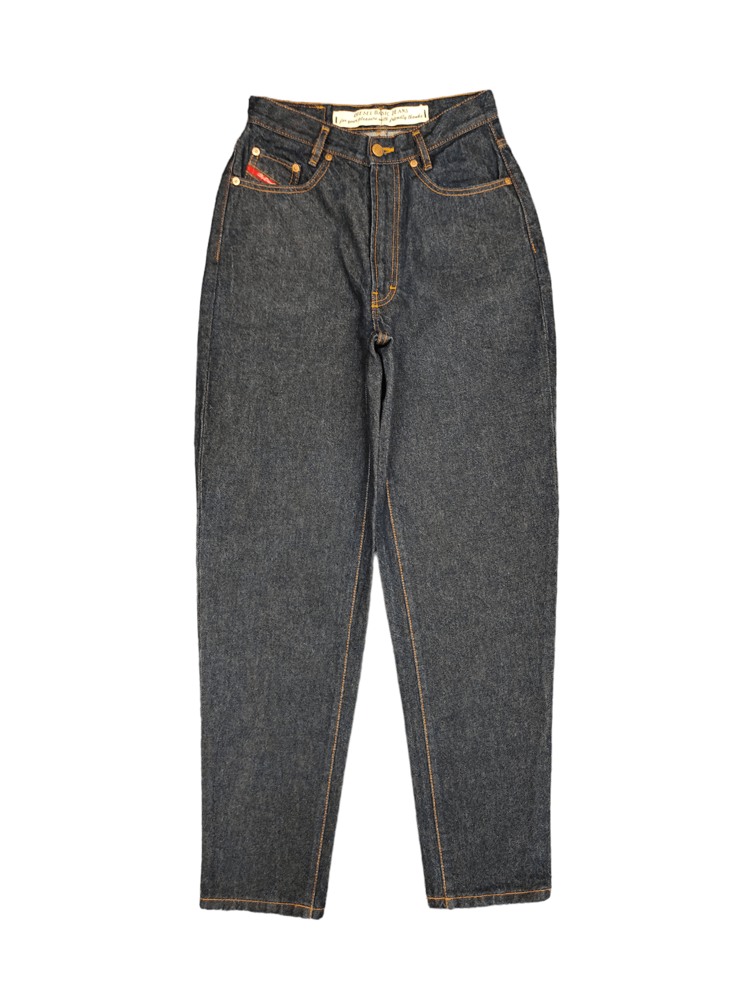 Diesel Vintage Diesel Denim Jeans High Rise Y2k Streetwear Size US 27 - 9 Thumbnail