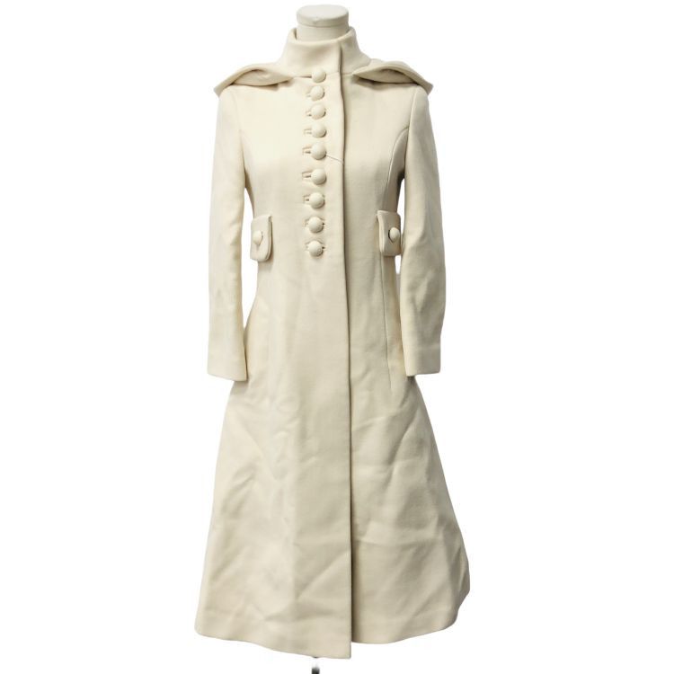 Gucci Gucci Wool Hooded Coat Size 38 Size XS / US 0-2 / IT 36-38 - 1 Thumbnail