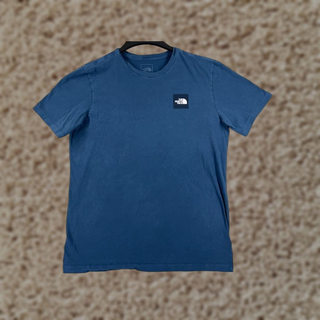 The North Face The North Face Shirt Men Large Blue Short Sleeve Logo Cotton Hike Camp Size US L / EU 52-54 / 3 - 1 Thumbnail