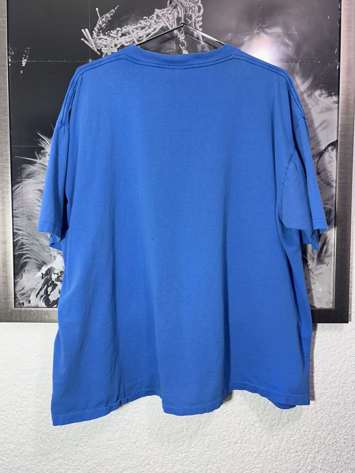 Vintage VINTAGE BLANK BABY BLUE SHIRT 1990’s Size US XL / EU 56 / 4 - 5 Thumbnail
