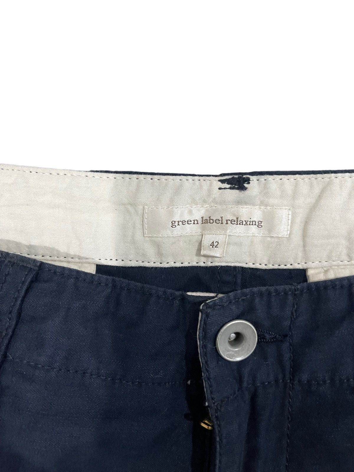 Japanese Brand × Vintage Vintage Green Label Relaxing Cargo Pants Size US 32 / EU 48 - 11 Thumbnail