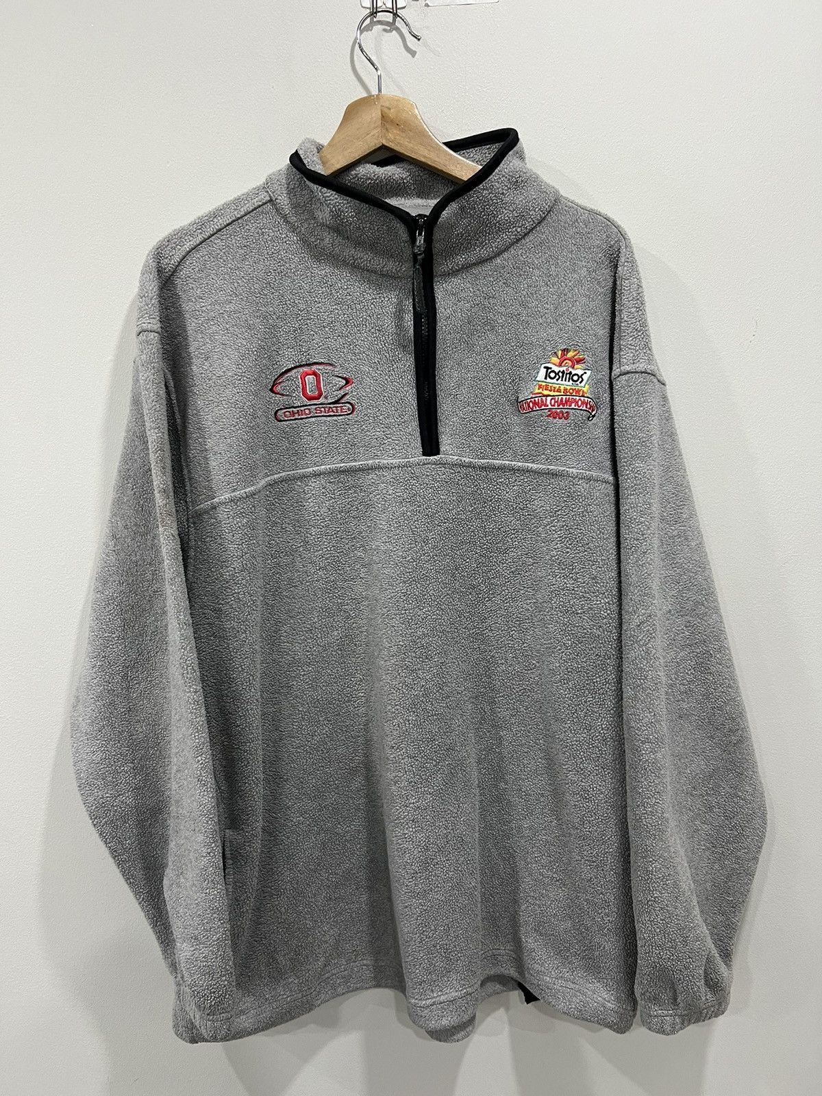 Vintage Ohio State Fleece Sweater quarter zip