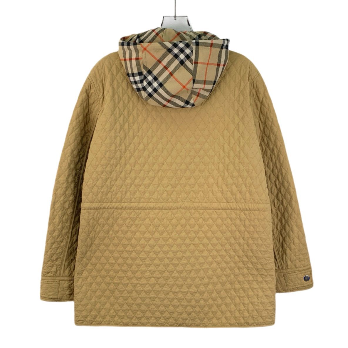 Burberry Burberry Bbr Brown Diamond Plaid Hooded Jacket Size US M / EU 48-50 / 2 - 2 Thumbnail