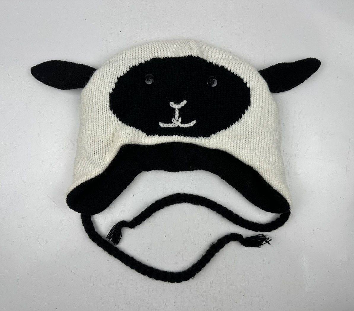 Japanese Brand SHEEP HAT WITH EAR - TC 29 Size ONE SIZE - 2 Thumbnail