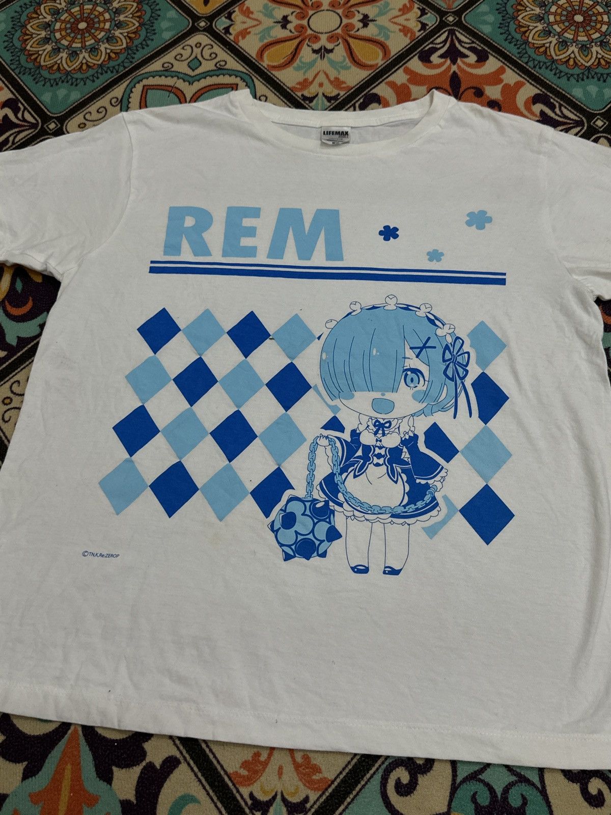 Anime Re:Zero Rem Anime Character Weeb Tshirt Size US M / EU 48-50 / 2 - 4 Thumbnail