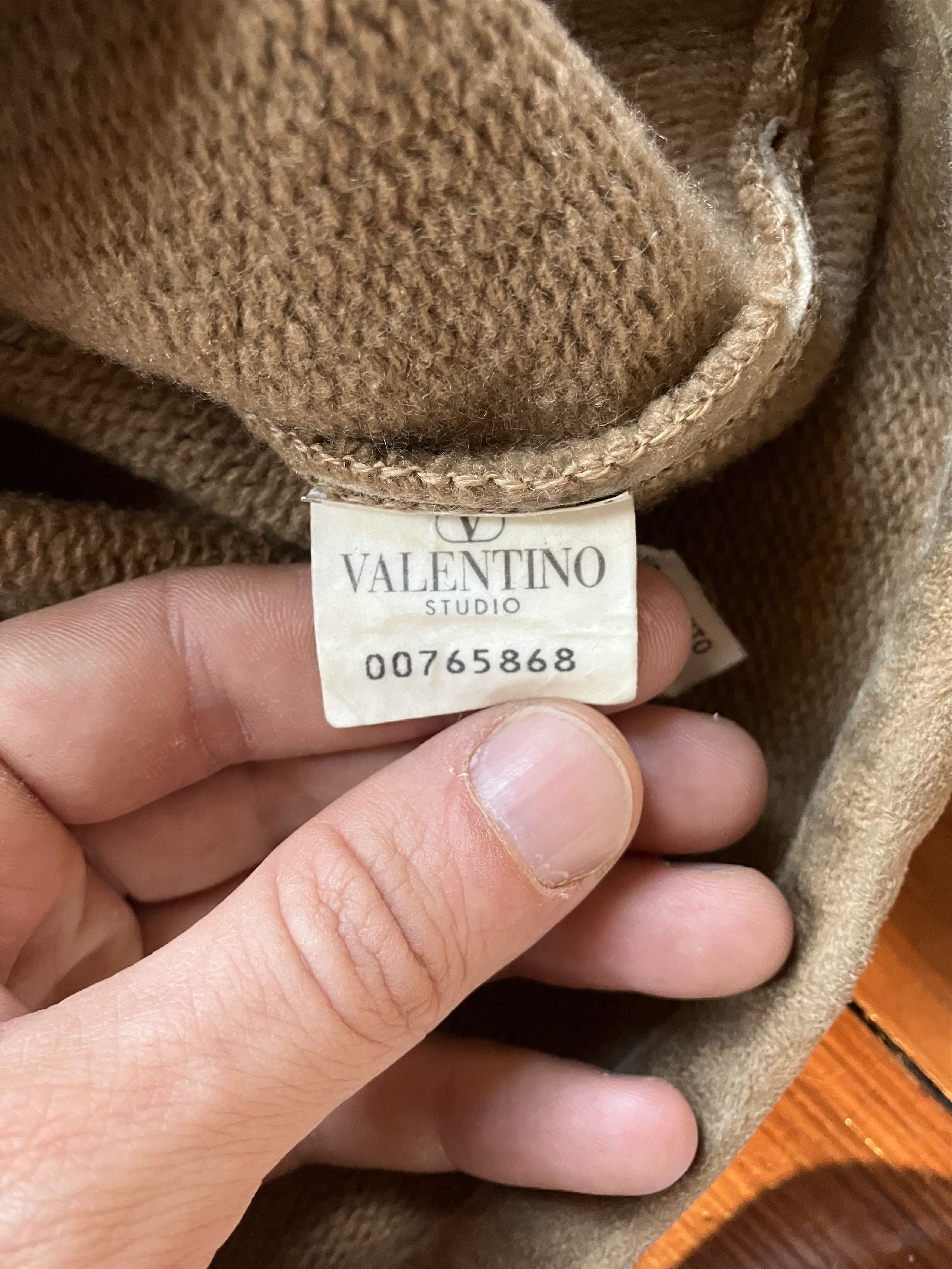 Valentino Valentino Studio Wool Sweater Size US L / EU 52-54 / 3 - 4 Thumbnail