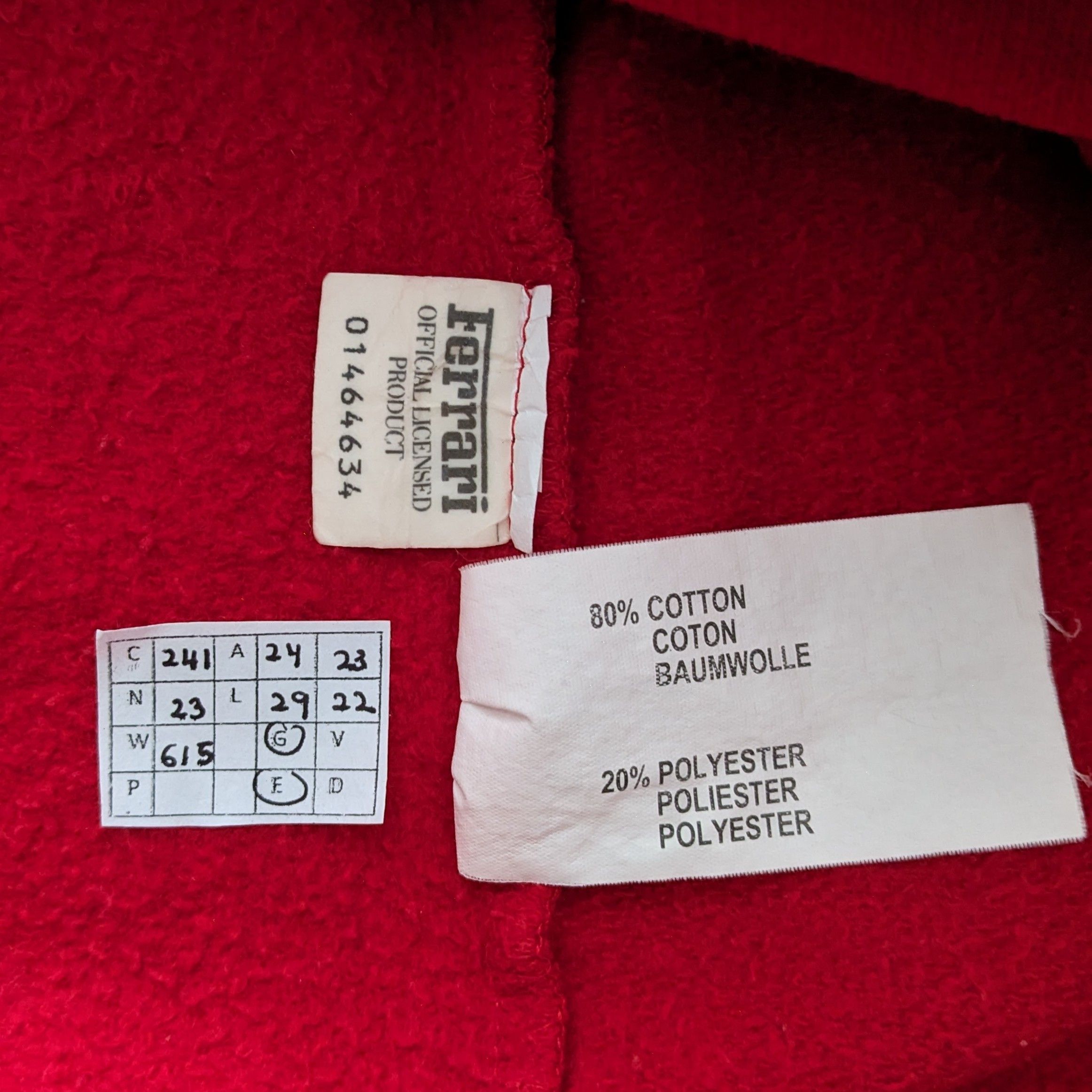 Ferrari Vintage FERRARI Luxury Car Brand Sweatshirt Size US L / EU 52-54 / 3 - 9 Thumbnail