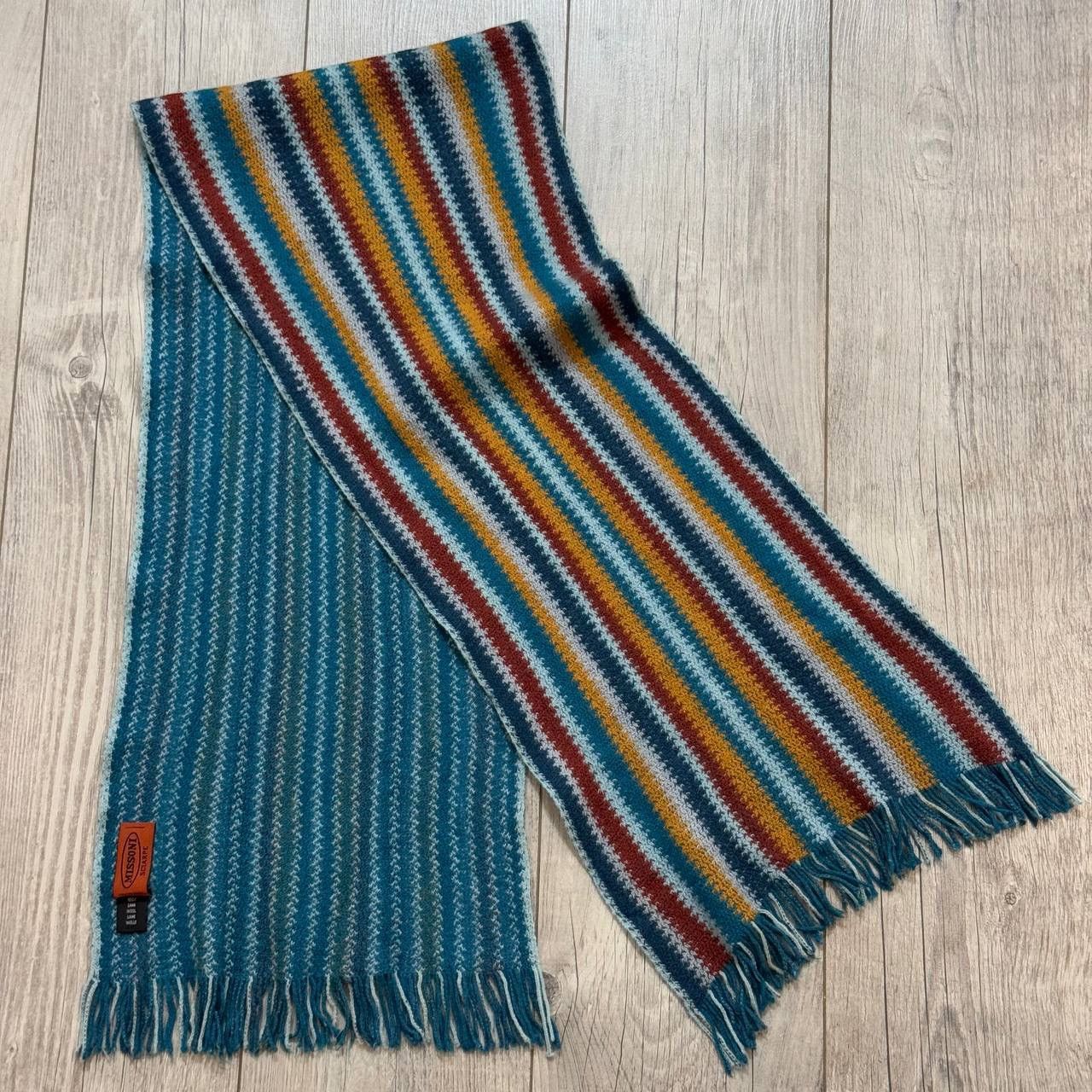 Missoni Vintage Missoni Wool Scarf Size ONE SIZE - 2 Thumbnail