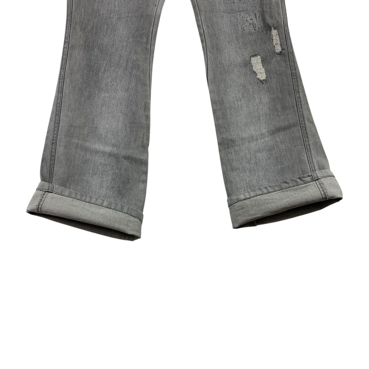 Japanese Brand × Tornado Mart TORNADO MART Flare distressed fly button jeans Size 33" - 12 Thumbnail