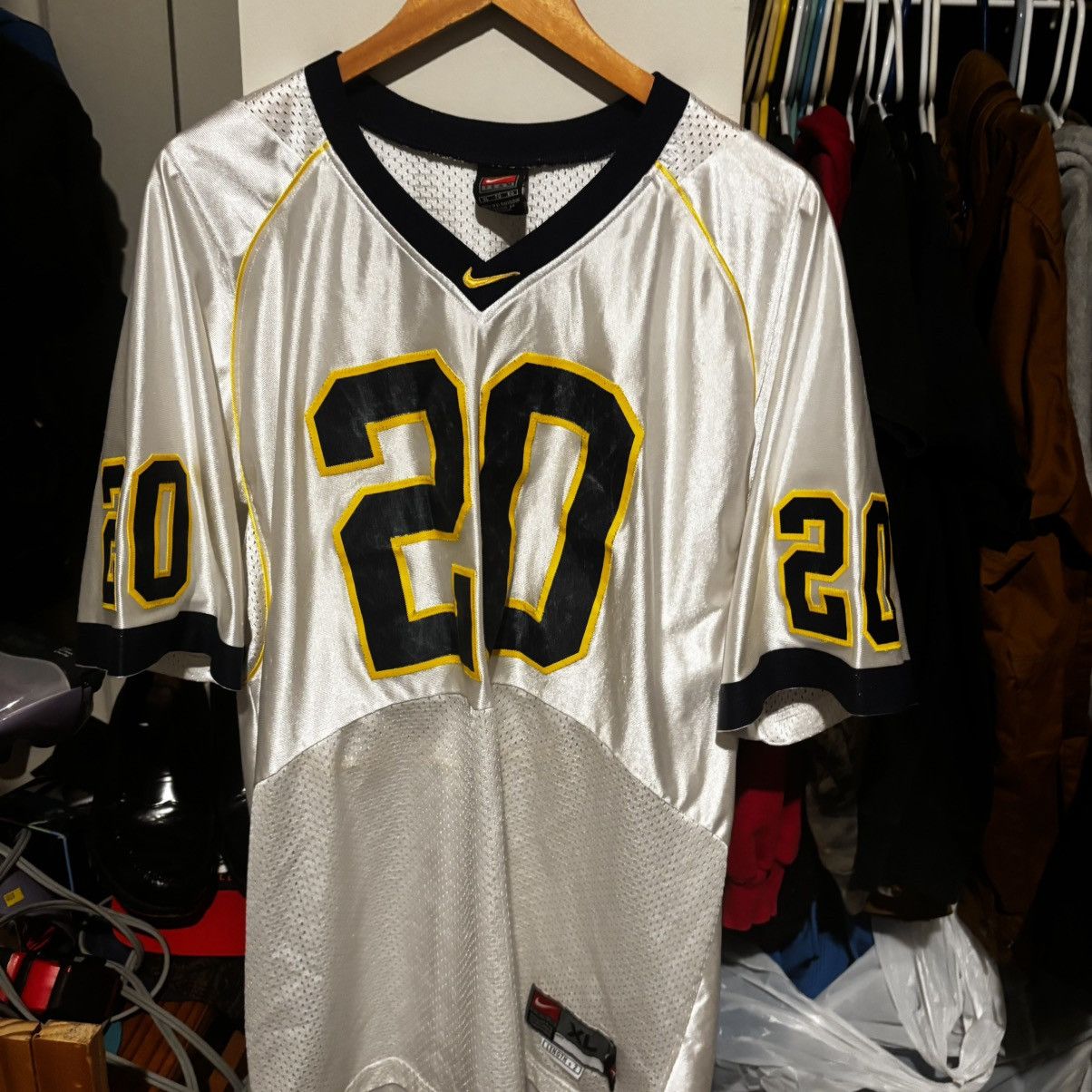 Nike MICHIGAN WOLVERINES Vintage FOOTBALL JERSEY NIKE TEAM Size US XL / EU 56 / 4 - 1 Thumbnail