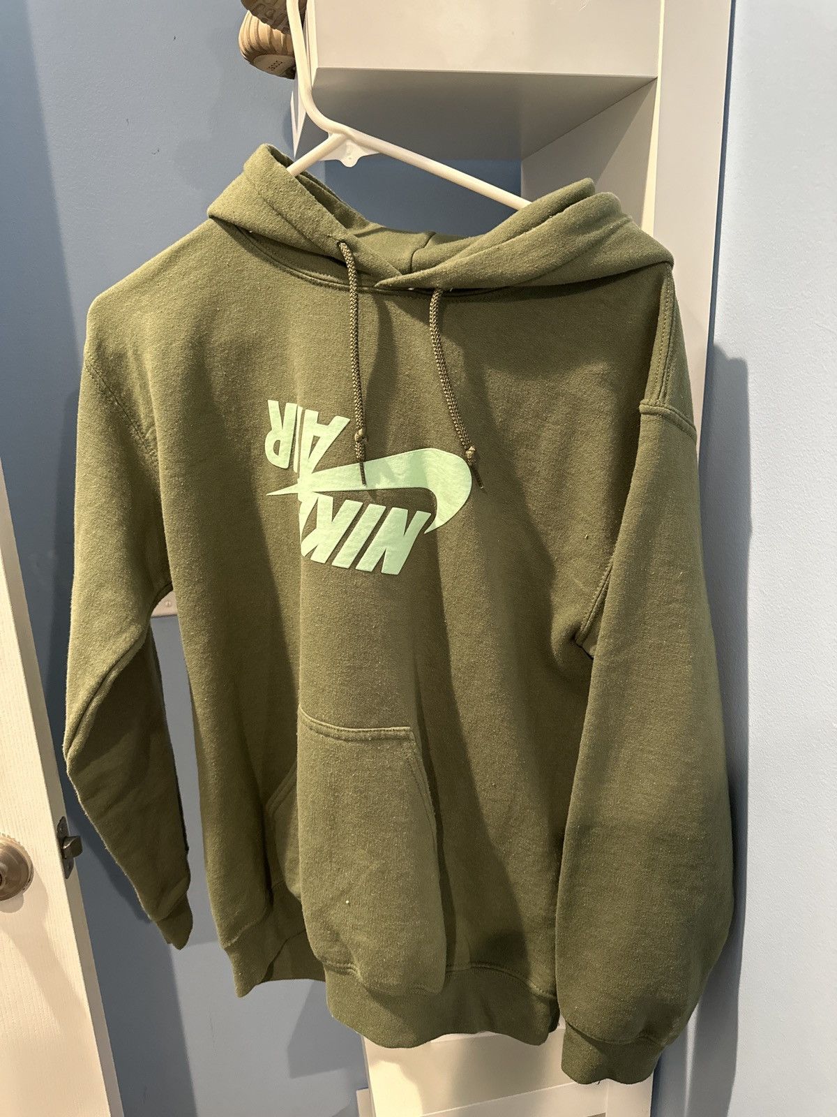 image of Nike x Travis Scott Jordan Cactus Jack Highest Hoodie in Olive, Men's (Size Small)