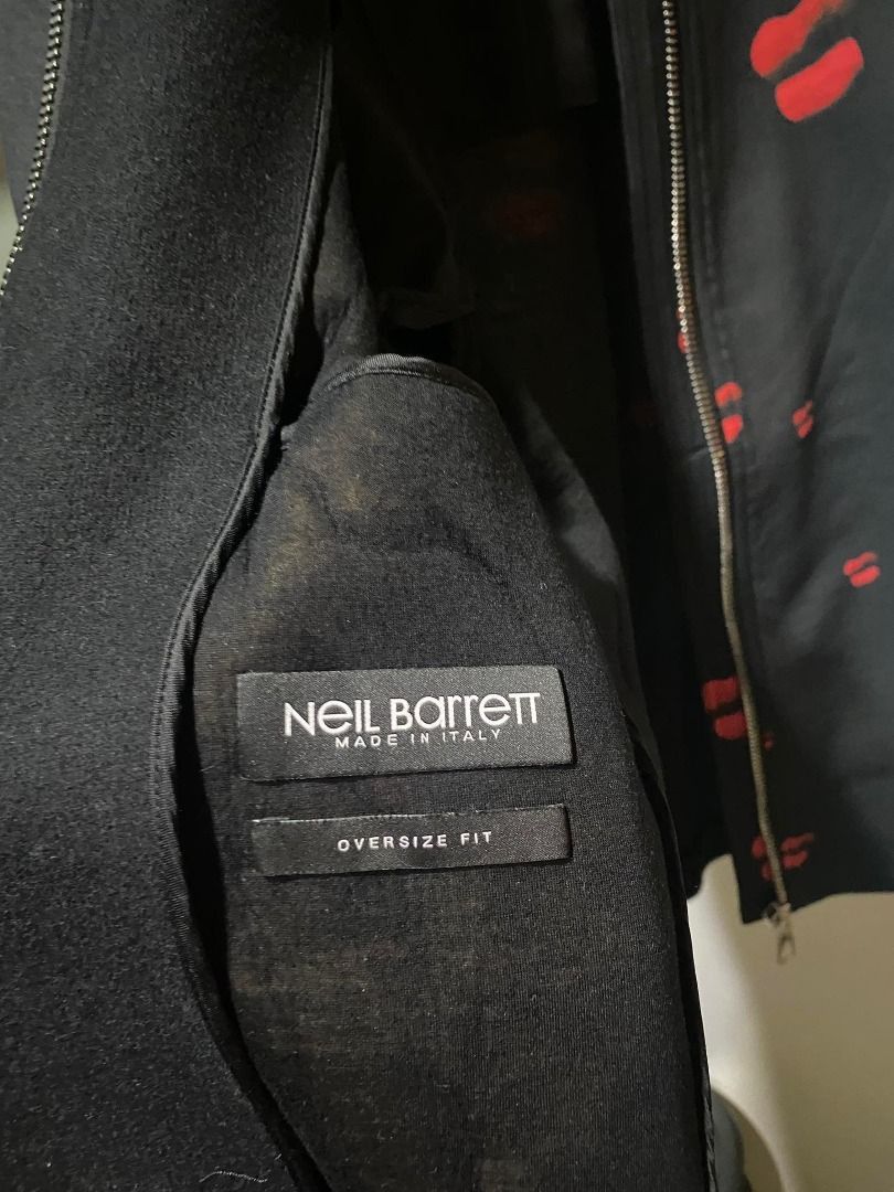Neil Barrett Neil Barrett Kiss Patterned Jacket Size US M / EU 48-50 / 2 - 8 Thumbnail