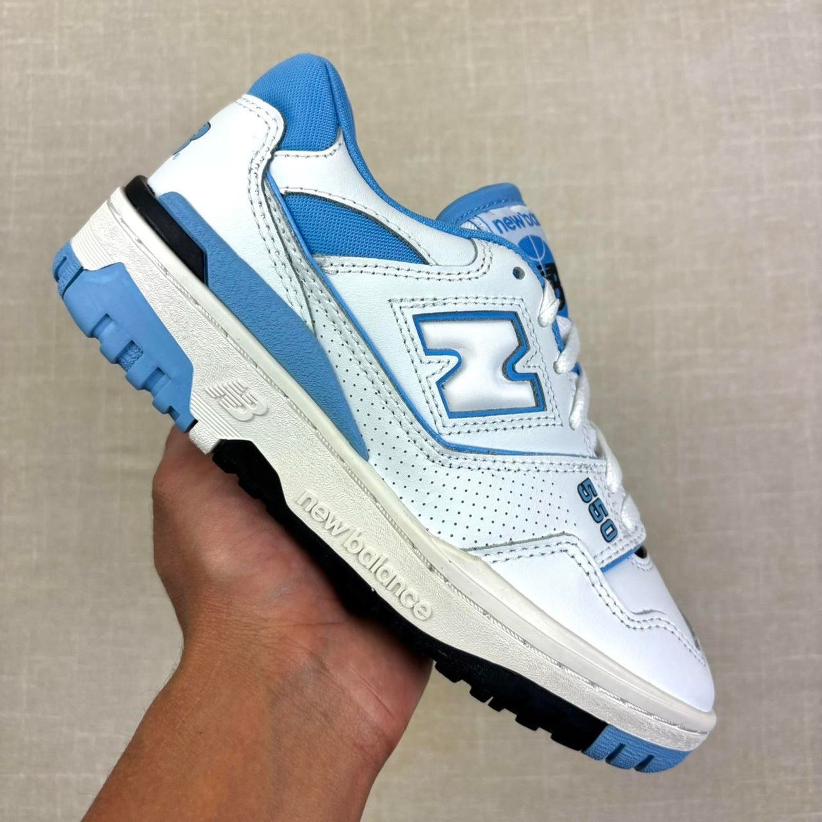 New Balance 🚙 2022 New Balance 550 “UNC White University Blue” Size US 5.5 / IT 35.5 - 1 Thumbnail