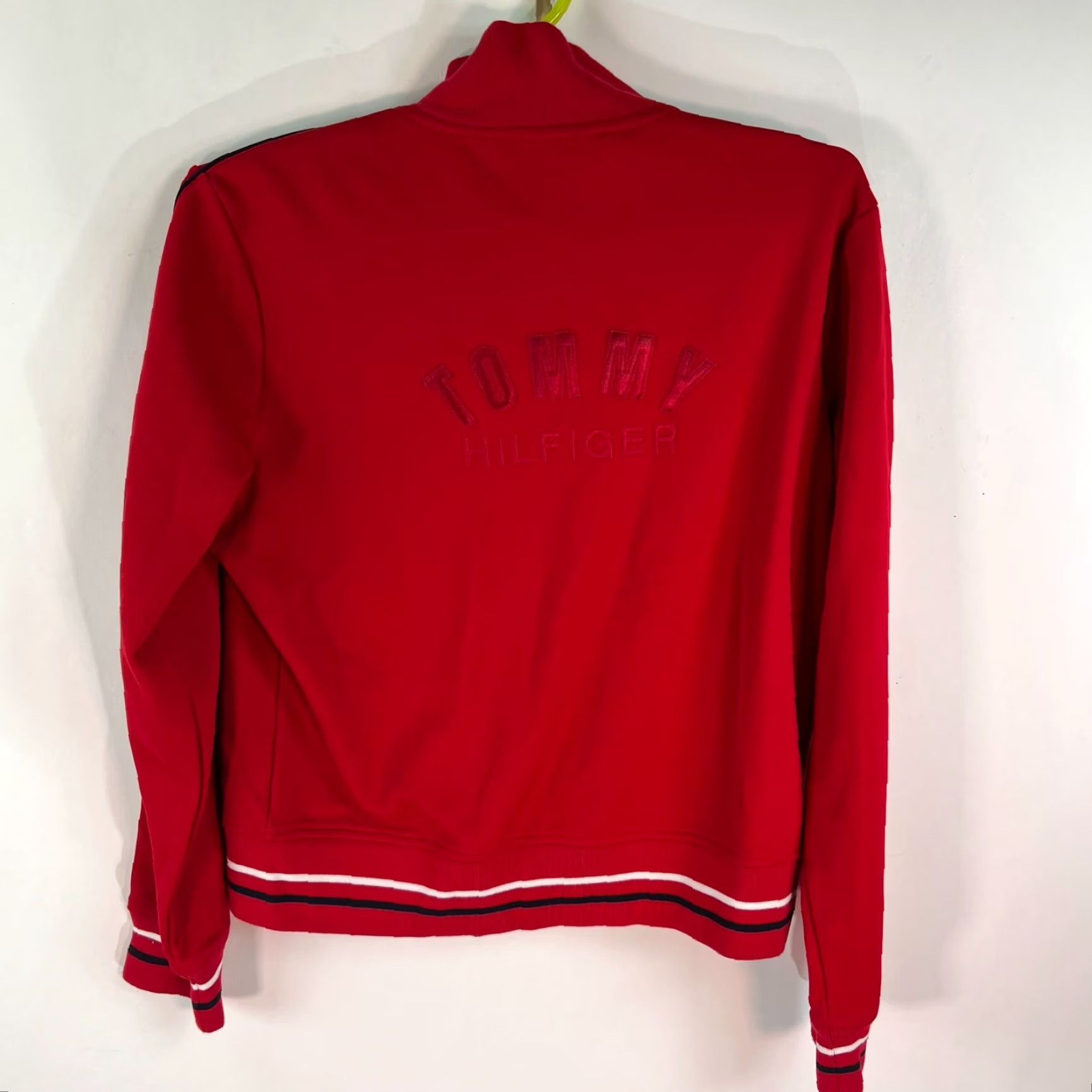 Tommy Hilfiger Tommy Hilfiger Softshell Jacket Mens XL Red BIG Embroidered Casual Size US XL / EU 56 / 4 - 6 Thumbnail