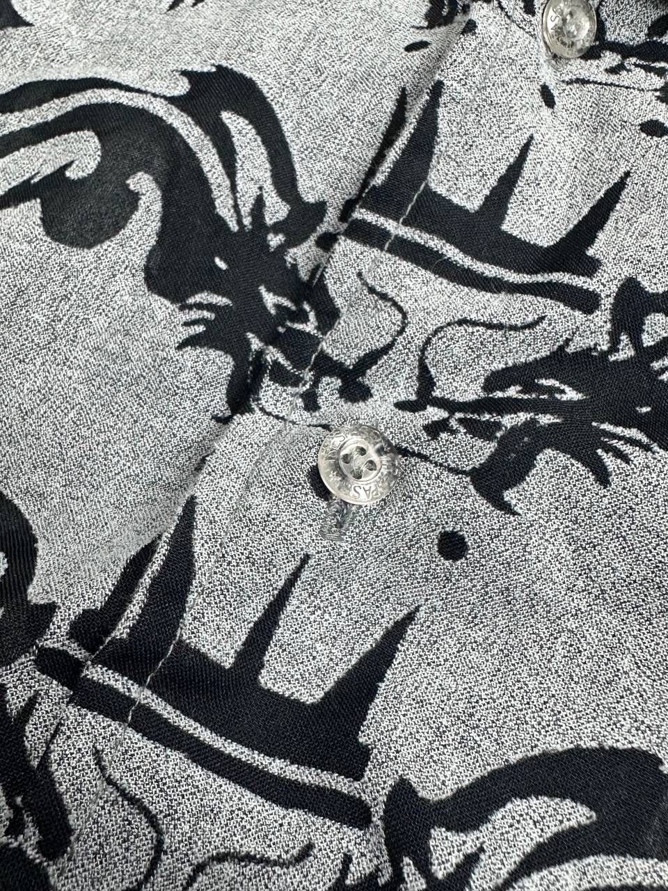 Japanese Brand Vintage Japanese Style Dragons Y2K Shirt M Size US M / EU 48-50 / 2 - 5 Thumbnail