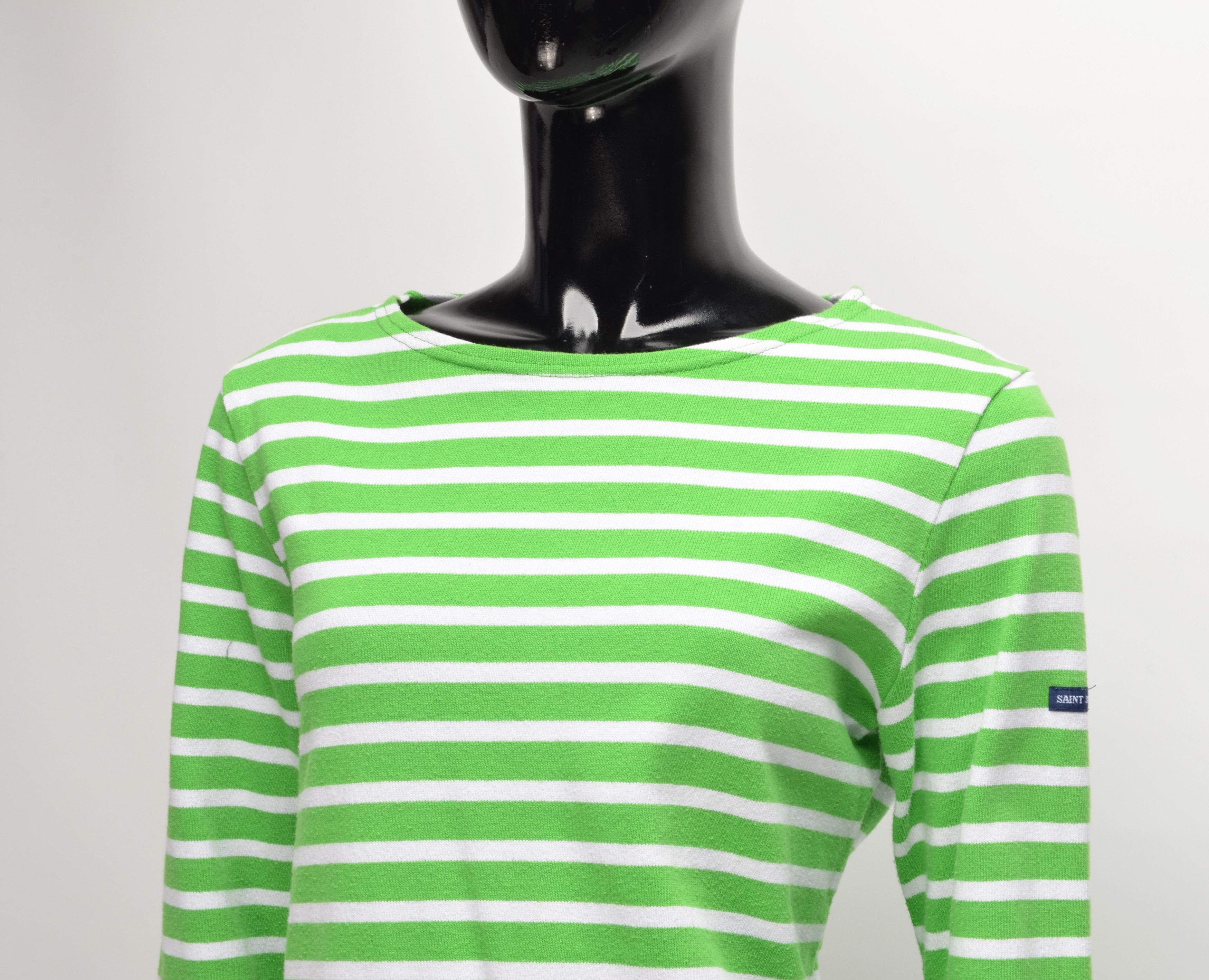 Saint James × Vintage Vintage Saint James Striped Sailor Jumper Size S / US 4 / IT 40 - 2 Thumbnail