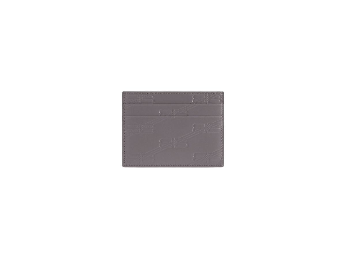 Balenciaga o1la1rc1a0126 Size: OS / Embossed Monogram Card Case Box Size ONE SIZE - 2 Thumbnail
