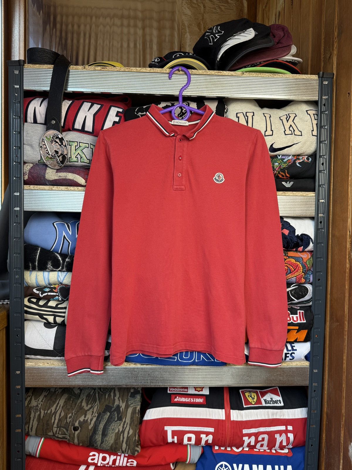 Moncler Moncler Maglia Polo Long Sleeve Shirt Size US XS / EU 42 / 0 - 1 Thumbnail