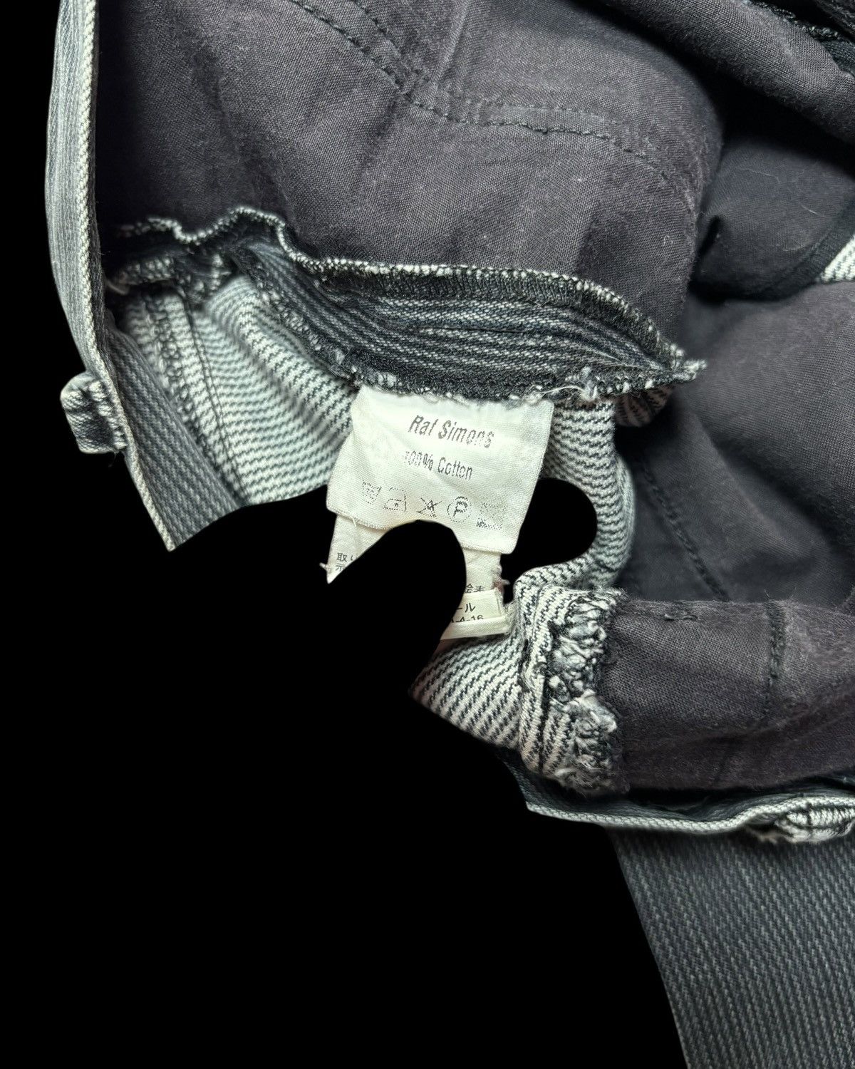 Raf Simons Raf Simons “Poltergeist” Tromp L’oeil Cargo Denim Size US 29 - 10 Thumbnail