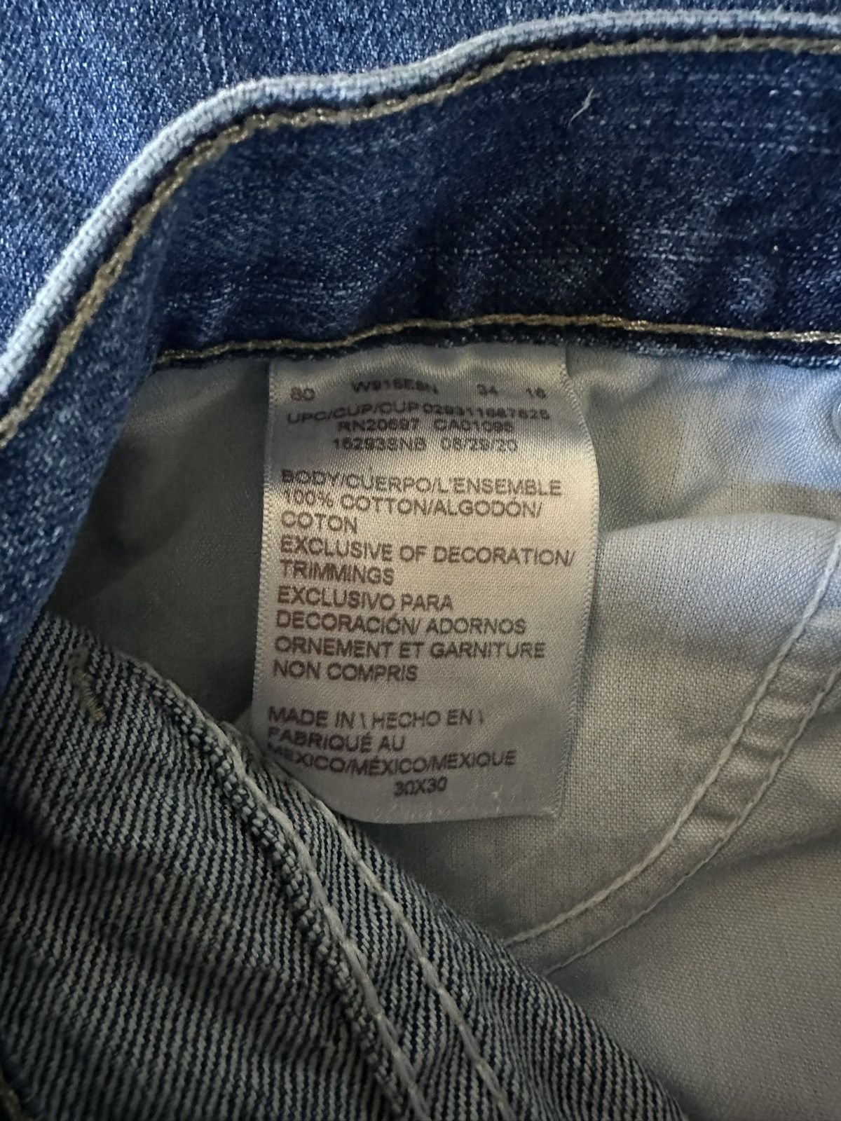 Dickies Dickies Double Knee Denim Pants Indigo size 30 Size US 30 / EU 46 - 5 Thumbnail