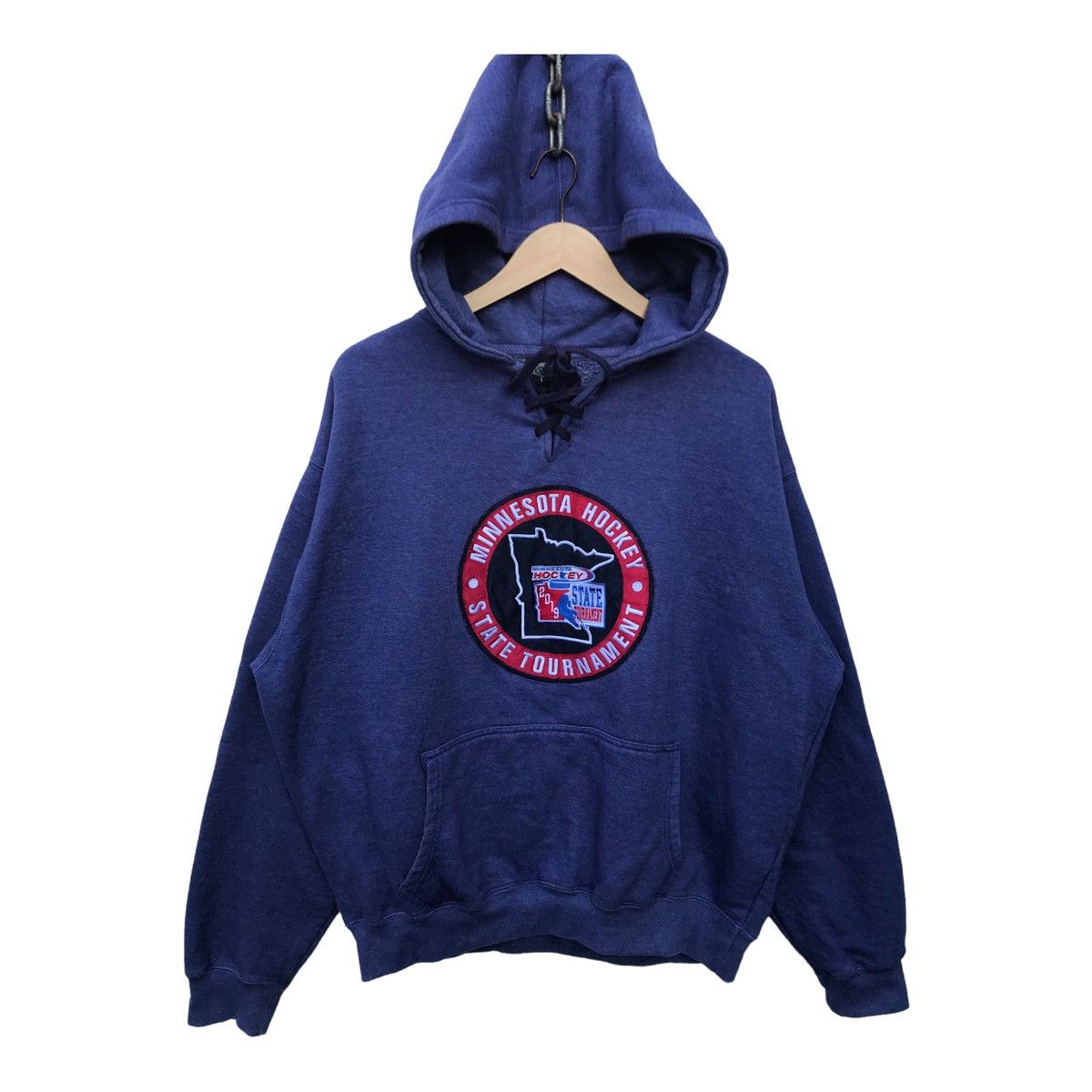 NHL Minnesota Hockey State Tournament Sweater Hoodie (28”X28”) Size US XXL / EU 58 / 5 - 4 Thumbnail