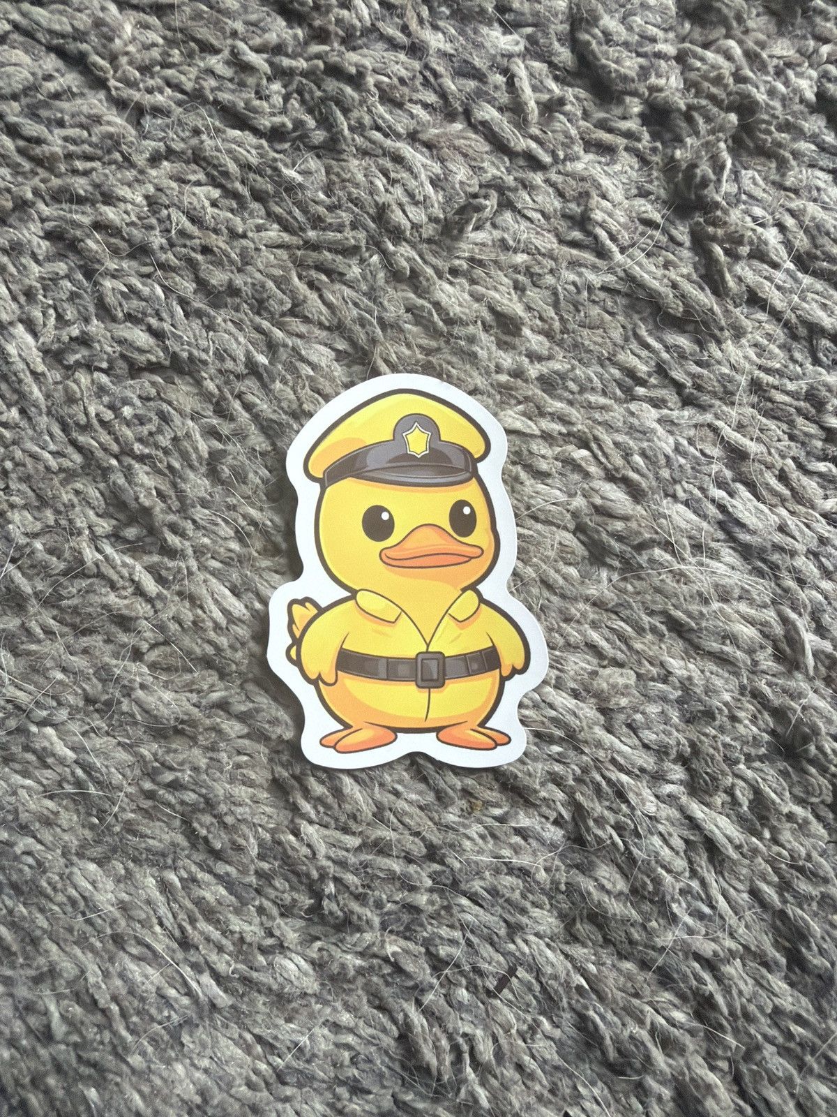 Hypebeast Police Officer Duck Sticker Size ONE SIZE - 1 Thumbnail