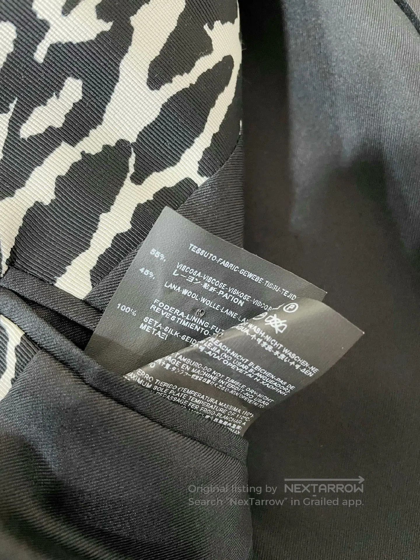Saint Laurent Paris Saint Laurent Black White Leopard Blazer. Size US M / EU 48-50 / 2 - 5 Thumbnail