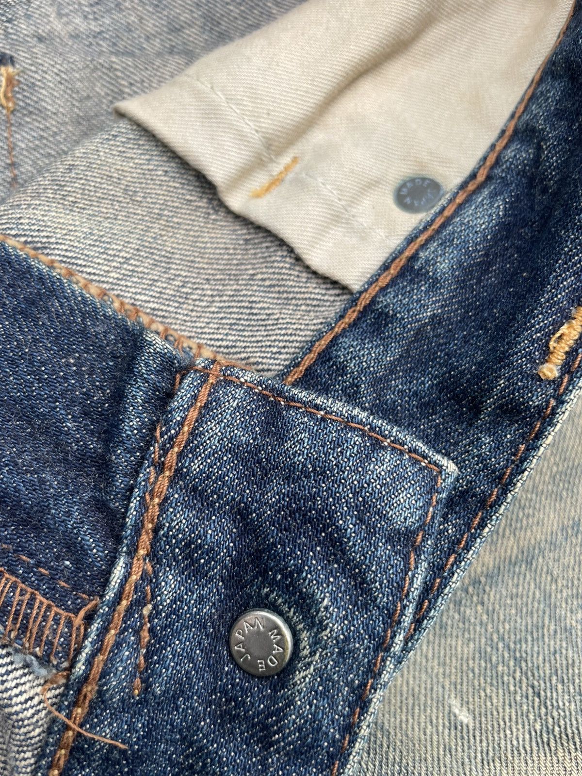 Japanese Brand Vintage Back Number Distresed denim Size US 34 / EU 50 - 19 Thumbnail