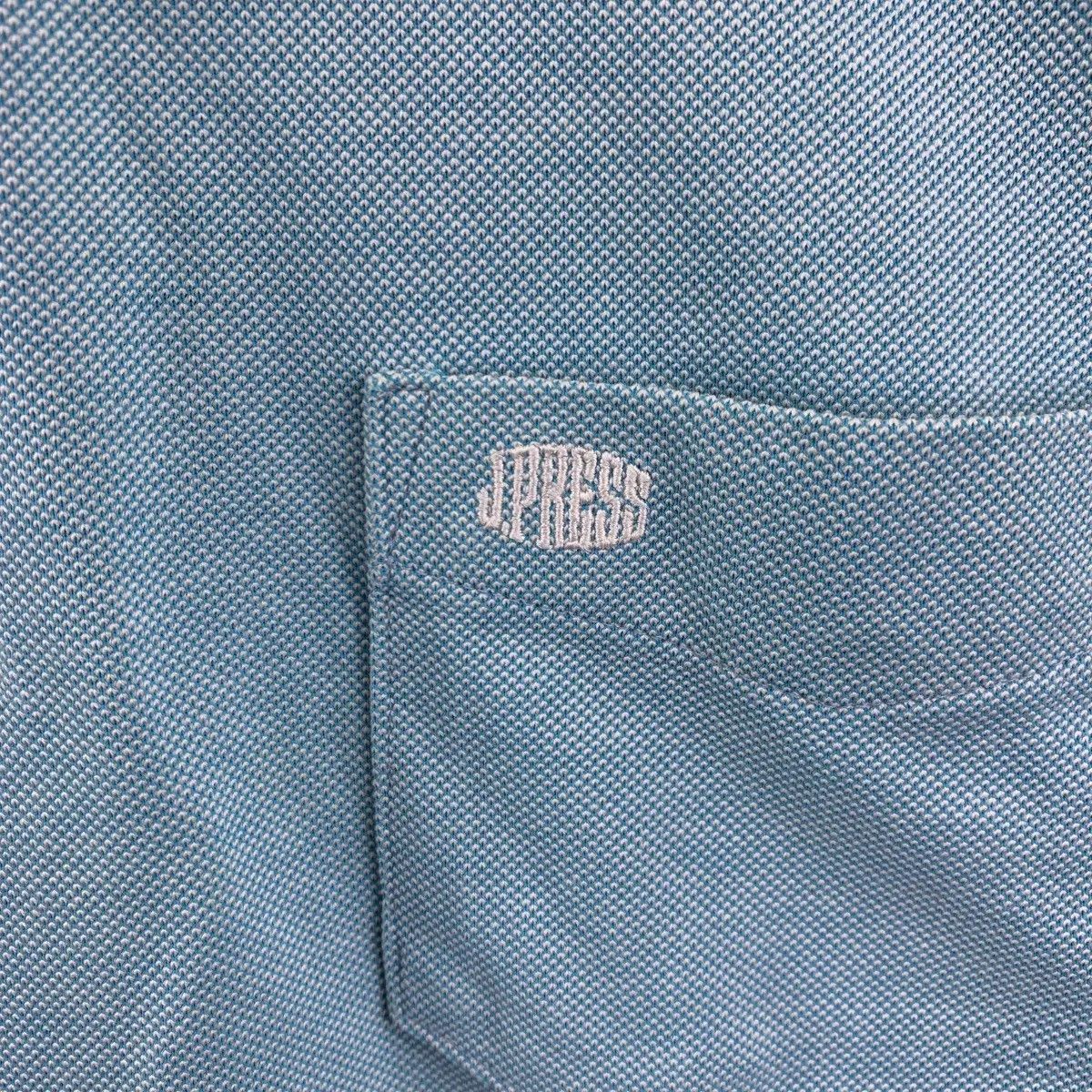 J. Press Vintage J. PRESS CAMBRIDGE Embossed Pocket Polo Tee Size US M / EU 48-50 / 2 - 7 Thumbnail