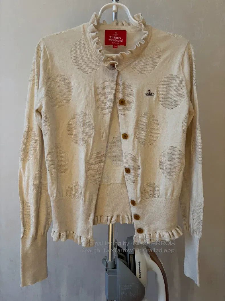 Vivienne Westwood Vivienne Westwood size 00 Cotton Linen Cardigan Size XS / US 0-2 / IT 36-38 - 1 Thumbnail