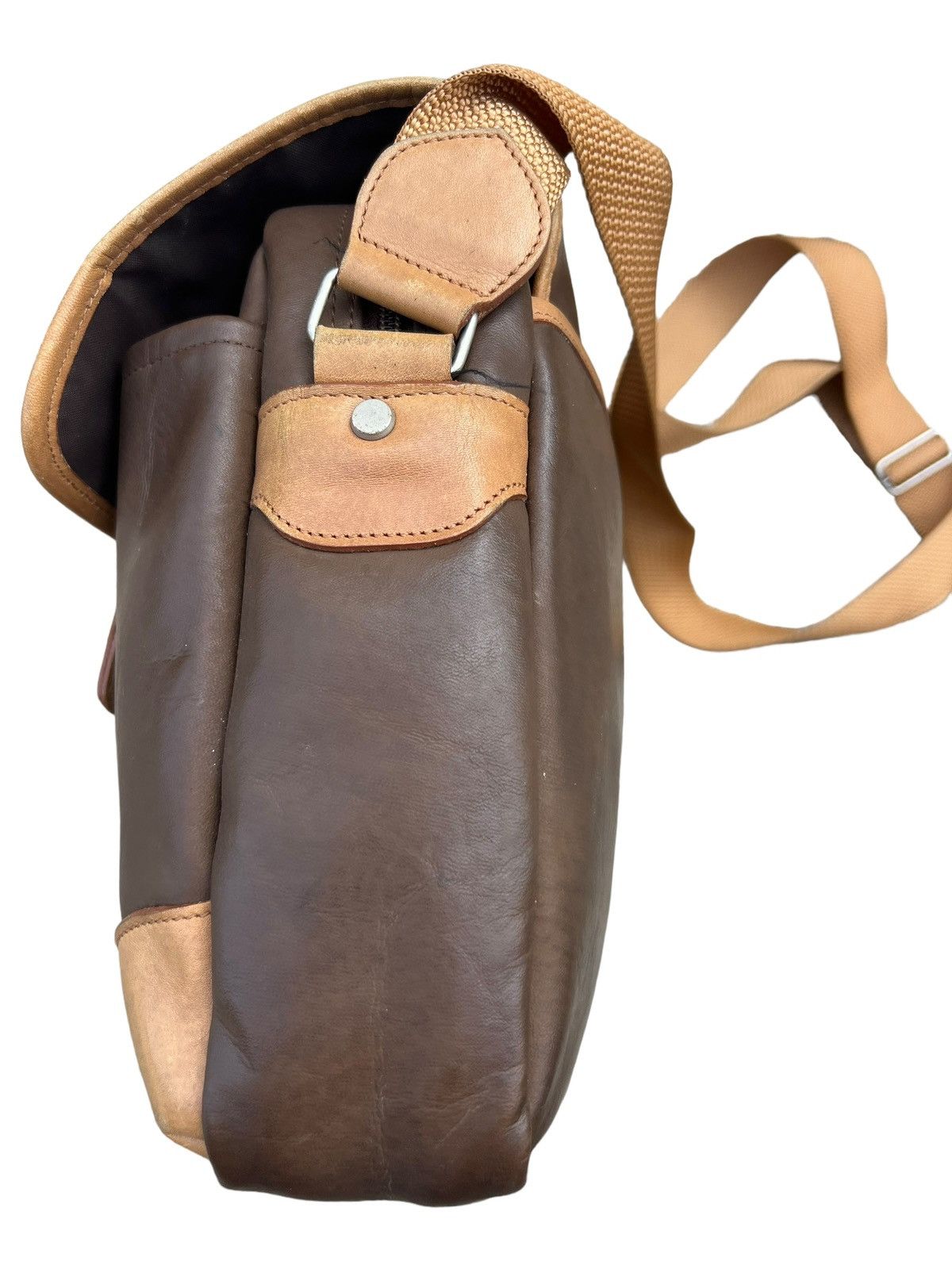 Emanuel Ungaro Vintage Ungaro PU and Leather Messenger Bag Size ONE SIZE - 16 Thumbnail