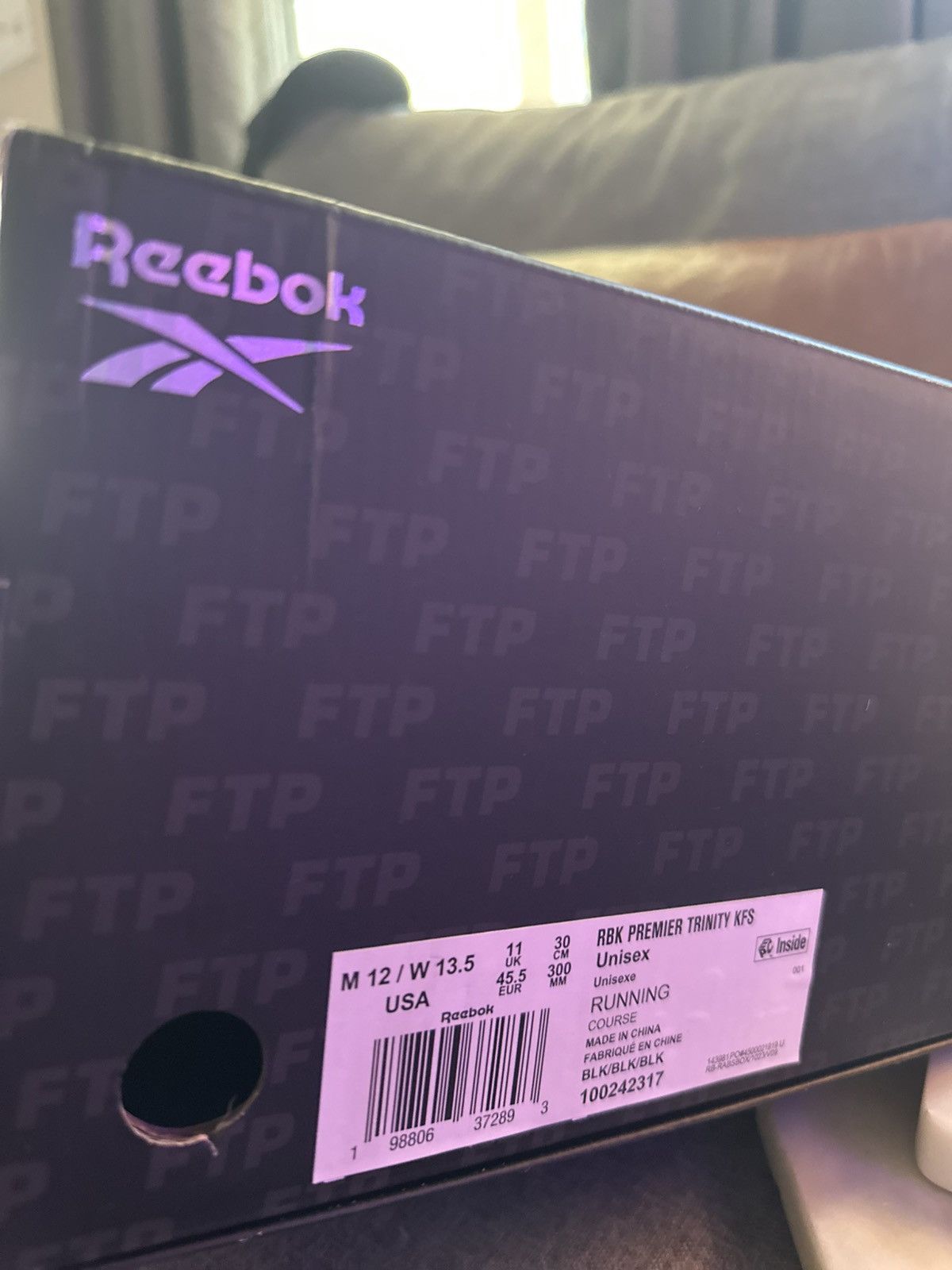 Fuck The Population FTP x REEBOK TRINITY KFS Size US 12 / EU 45 - 8 Thumbnail