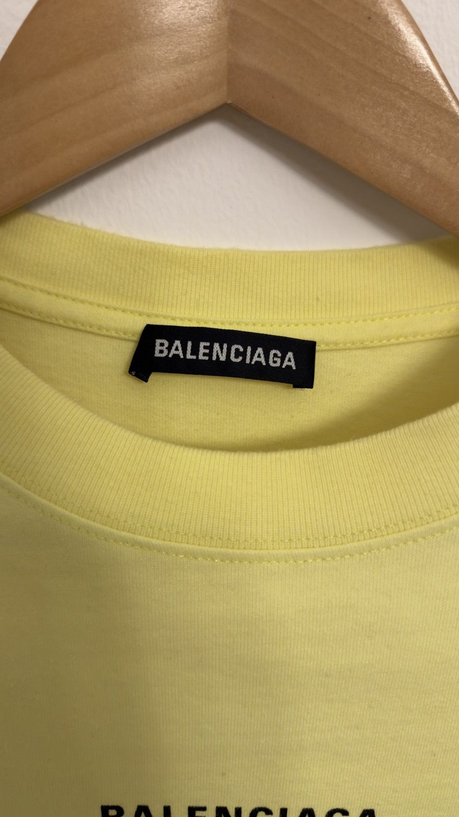 Balenciaga Crew Logo T-Shirt Size US L / EU 52-54 / 3 - 3 Thumbnail