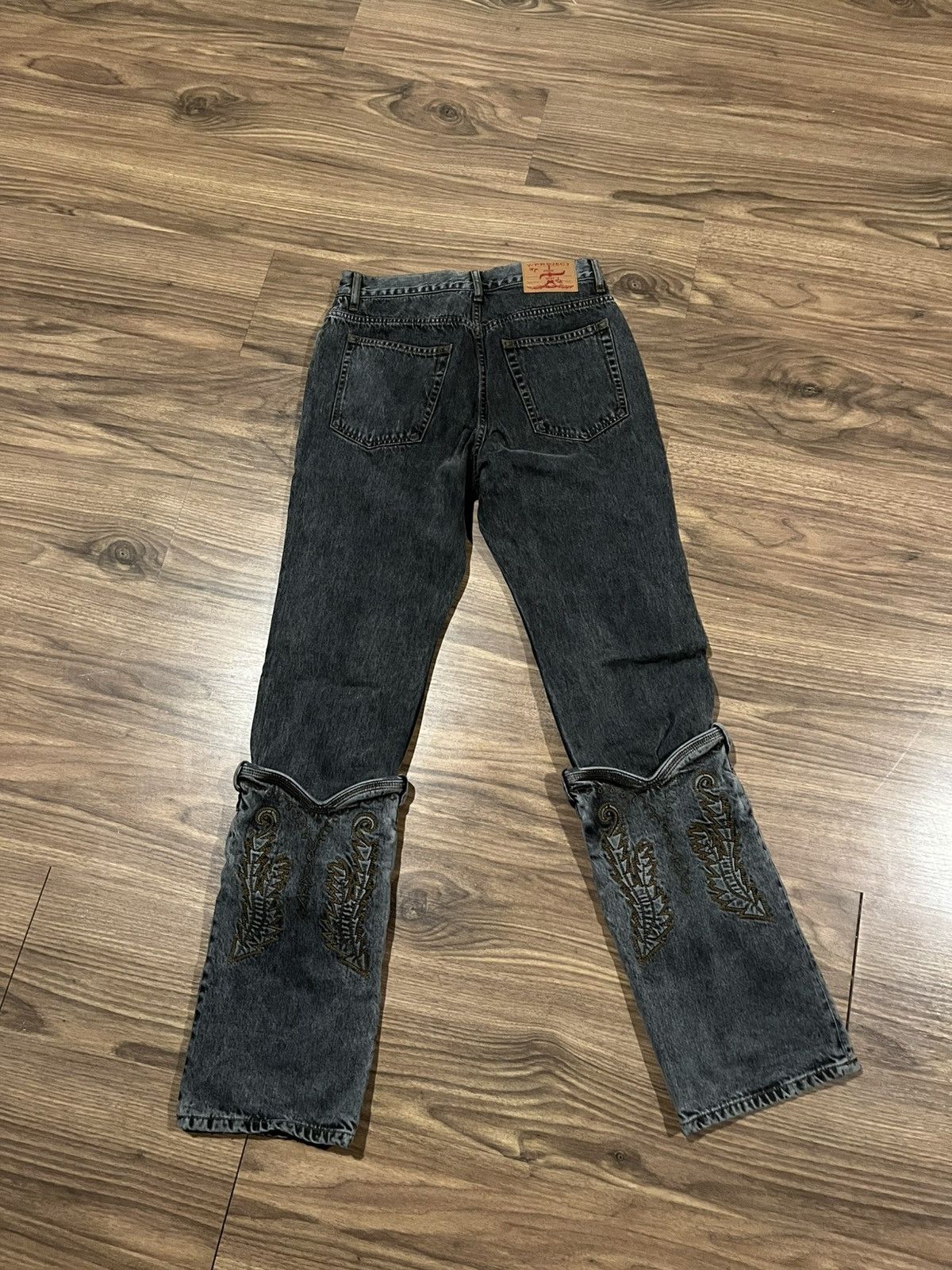 Y/Project Cowboy cuff jeans Size 29" - 2 Thumbnail