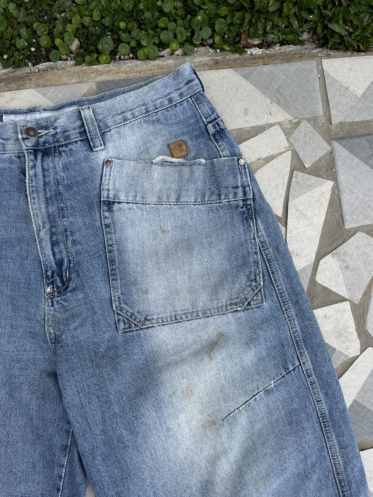 Pelle Pelle Vintage Pelle Pelle Big Pocket Jorts Size US 36 / EU 52 - 3 Thumbnail