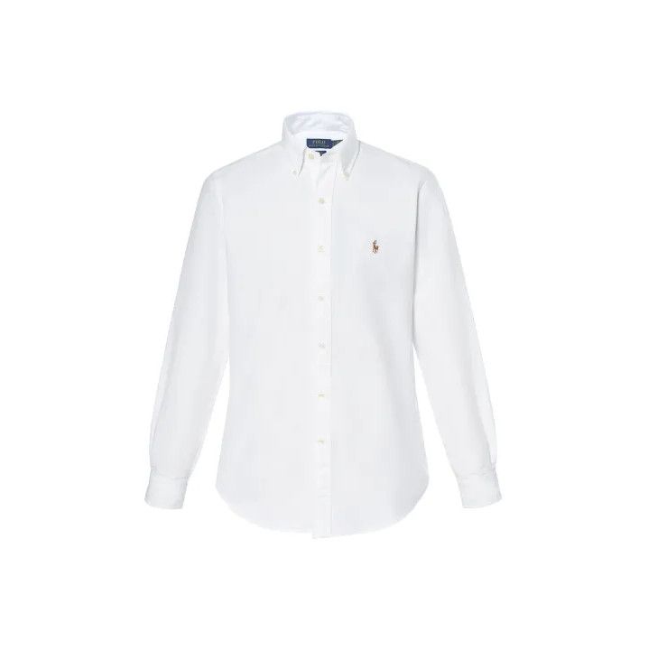 Polo Ralph Lauren Polo Ralph Lauren Men's Solid Logo Long Sleeve Shirt Size US S / EU 44-46 / 1 - 1 Thumbnail