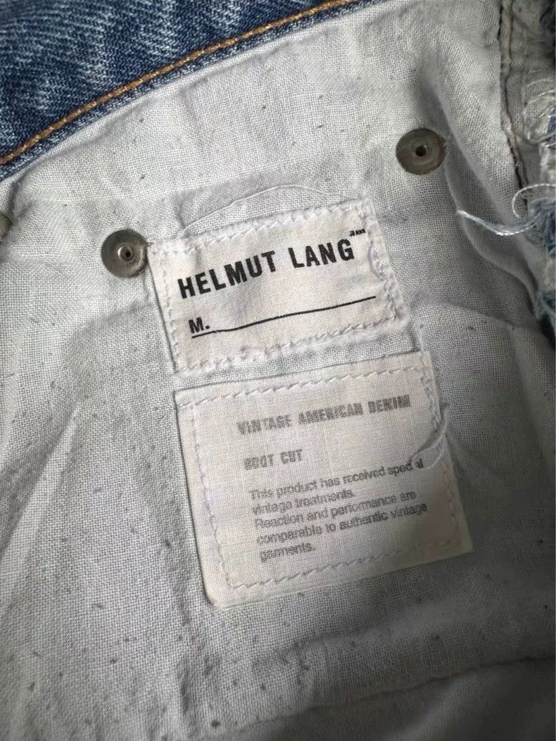 Helmut Lang Helmut Lang size 29Vintage american boot cut denim 90s blue Size US 29 - 9 Thumbnail