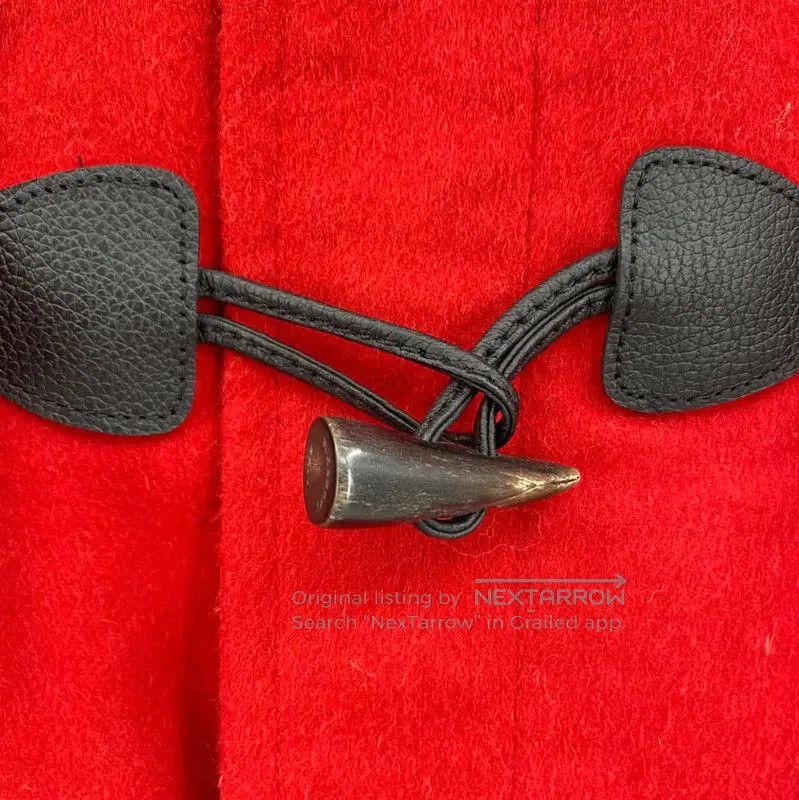 Burberry Burberry Red Wool Women's Winter Coat. Size S / US 4 / IT 40 - 5 Thumbnail