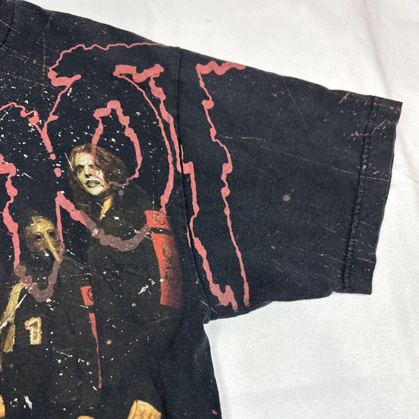 Vintage VINTAGE Slipknot T-Shirt Black Crew Neck Short Sleeve Men M Graphic Print 90s Music Size US M / EU 48-50 / 2 - 5 Thumbnail