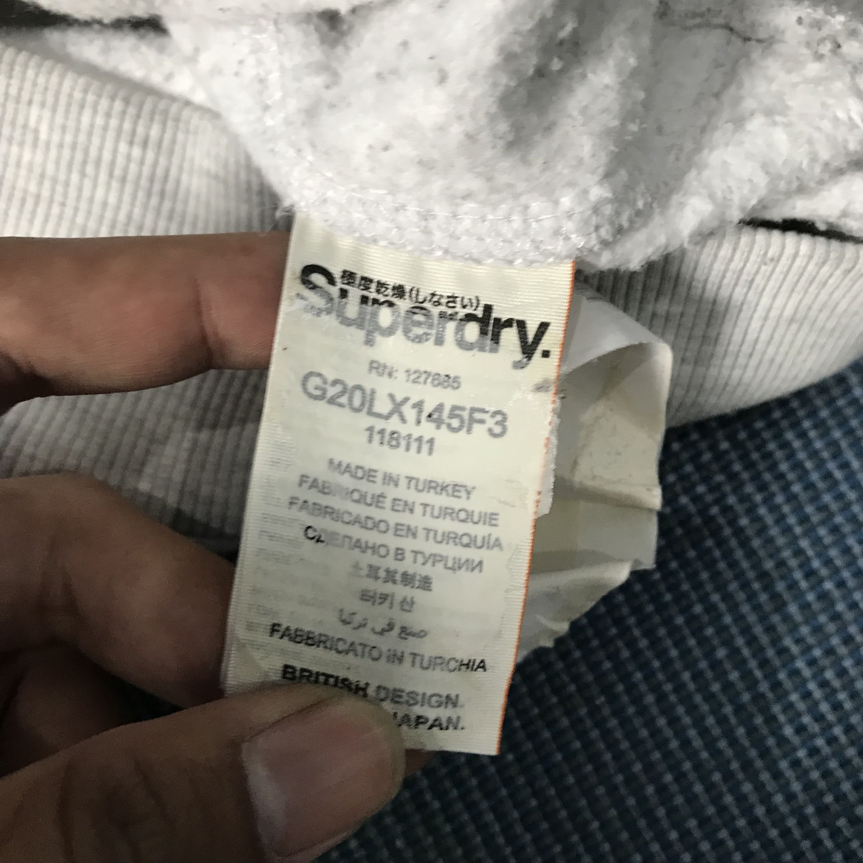 Superdry Vintage Superdry Japan Grey Jacket Hoodie track and field Size US M / EU 48-50 / 2 - 8 Thumbnail