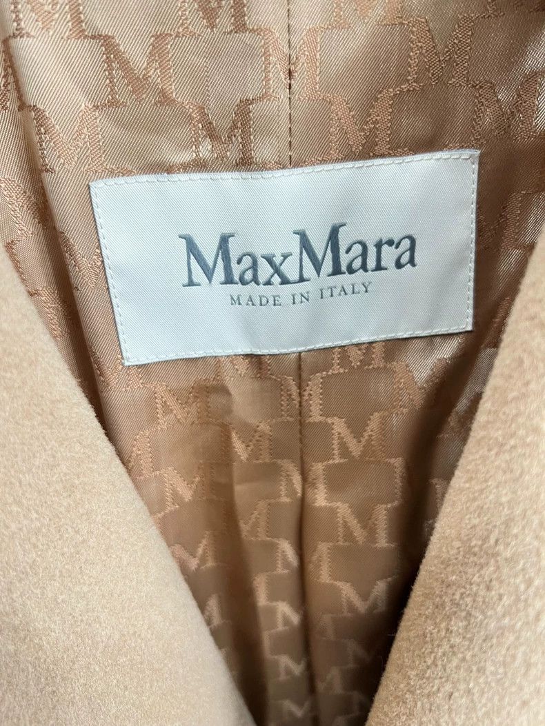 Max Mara Max Mara Camel 101801 wool coat Size S / US 4 / IT 40 - 3 Thumbnail