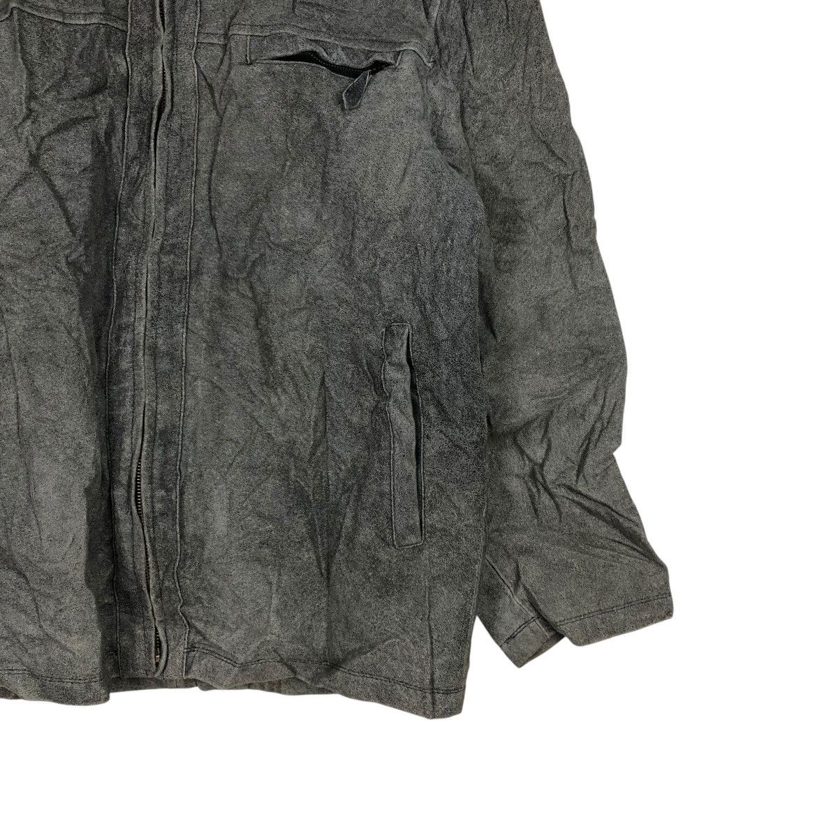 Japanese Brand 🔥VINTAGE BOMBER LEATHER JACKET BIKER DAN VALENTINO PARIS Size US L / EU 52-54 / 3 - 7 Thumbnail