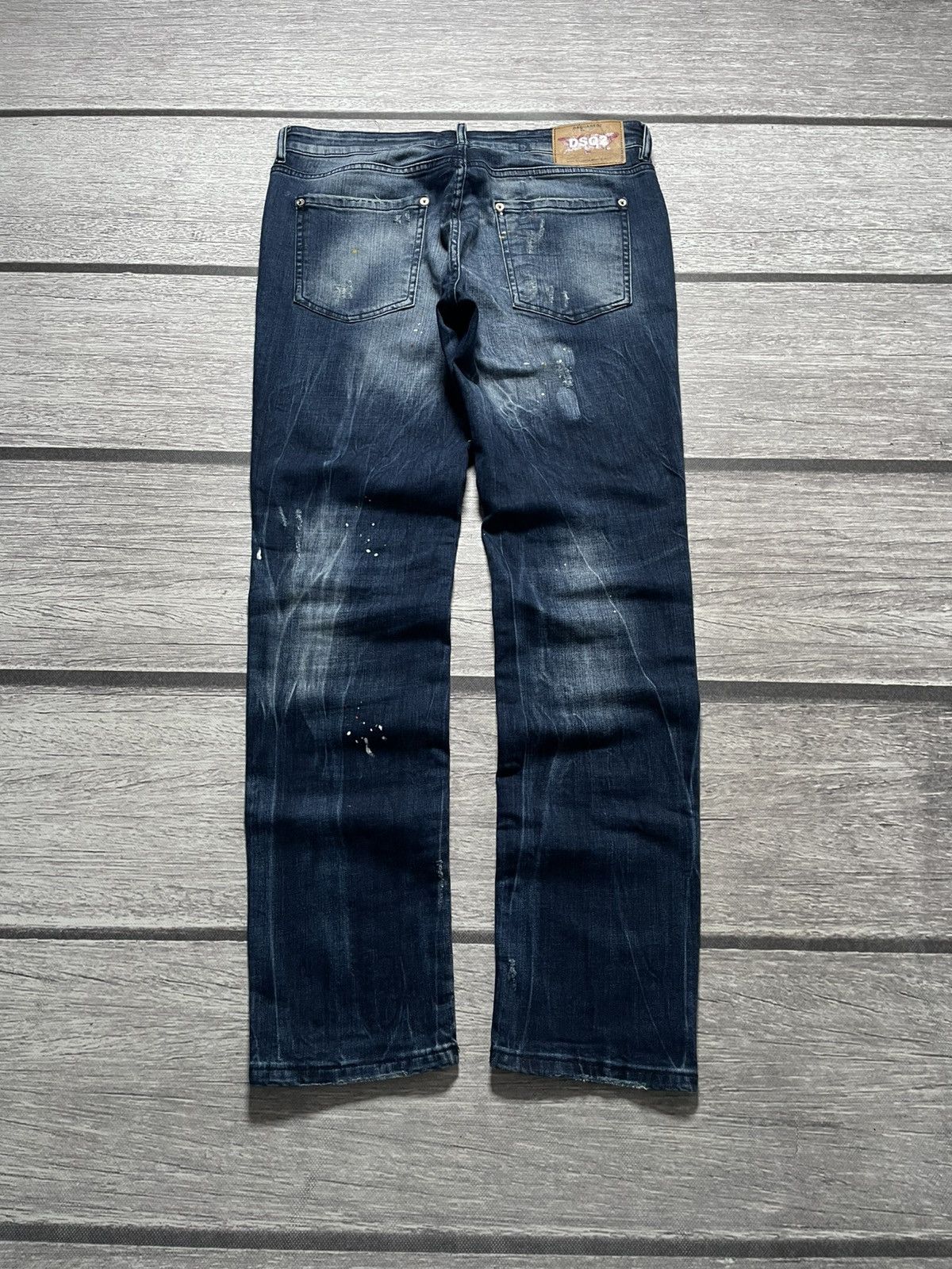 Dsquared2 Dsquared2 Distressed Slim Jeans Size US 36 / EU 52 - 6 Thumbnail
