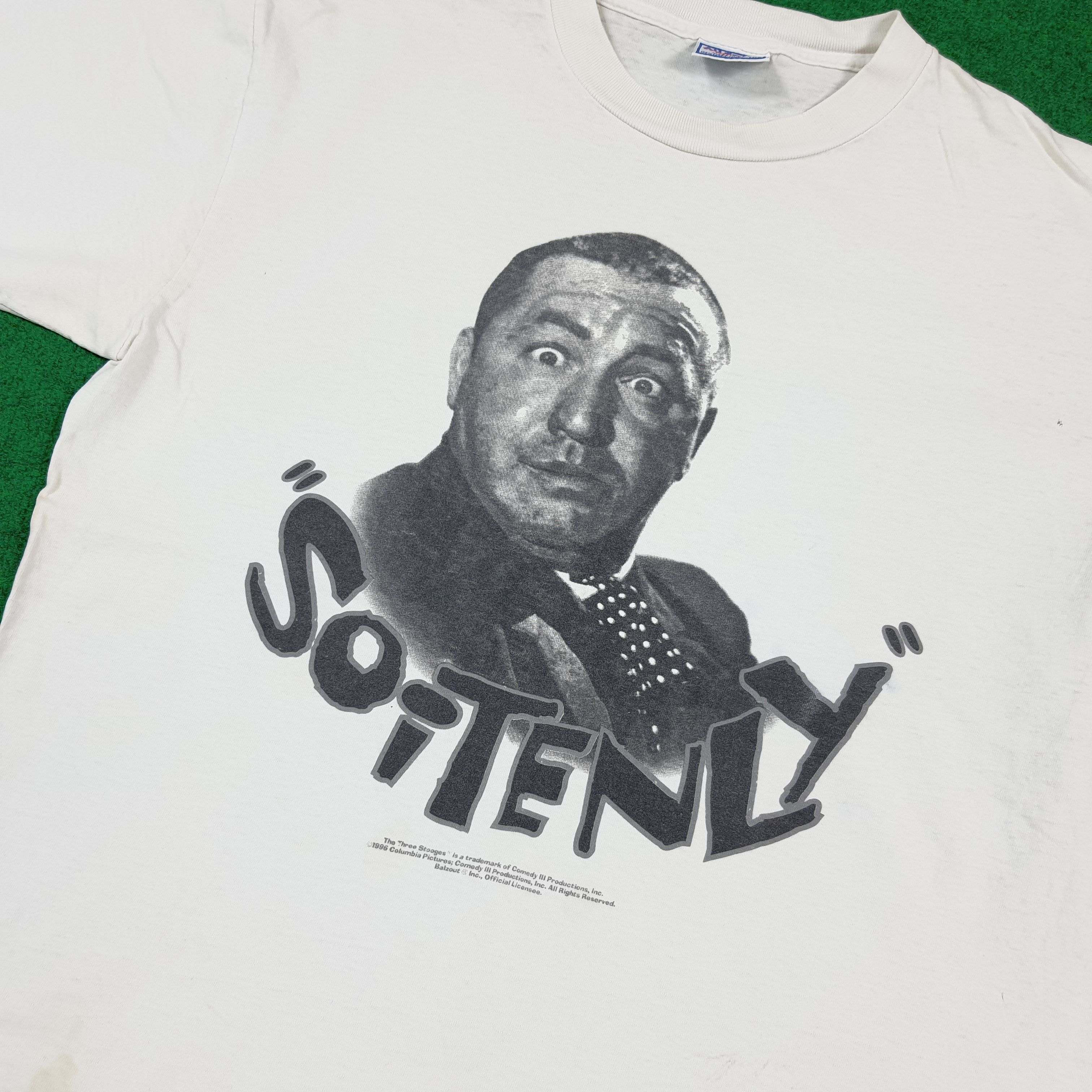 Vintage Vintage The Three Stooges Curly Soitenly C299N36 Size US L / EU 52-54 / 3 - 2 Thumbnail